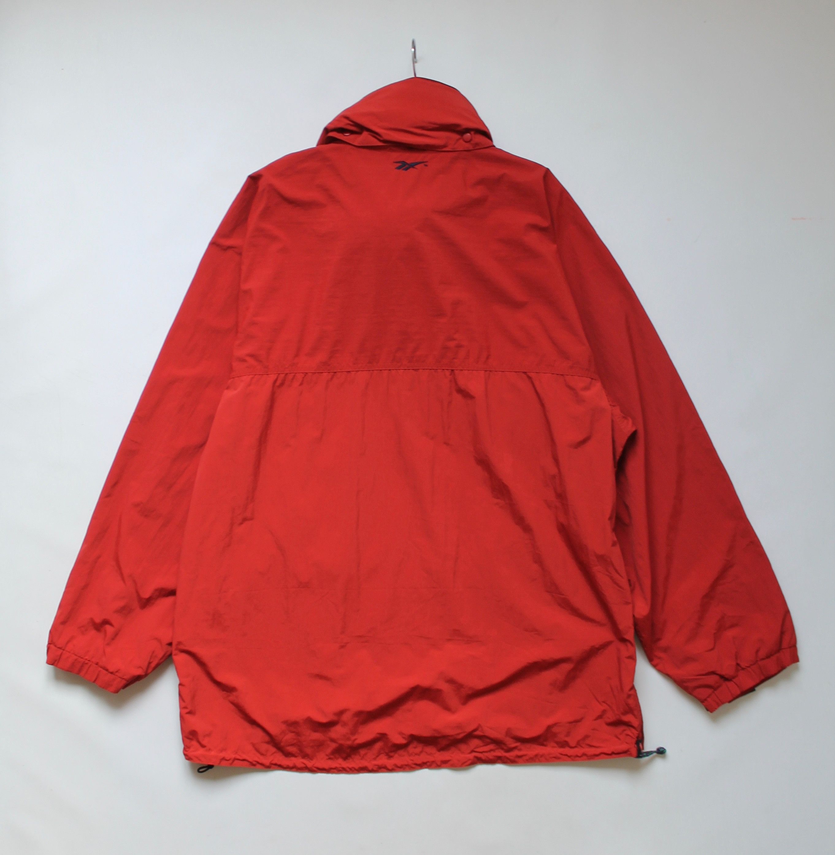 Reebok × Vintage 90's REEBOK Anorak Light Jacket Packable Windbreaker Size US XL / EU 56 / 4 - 8 Thumbnail