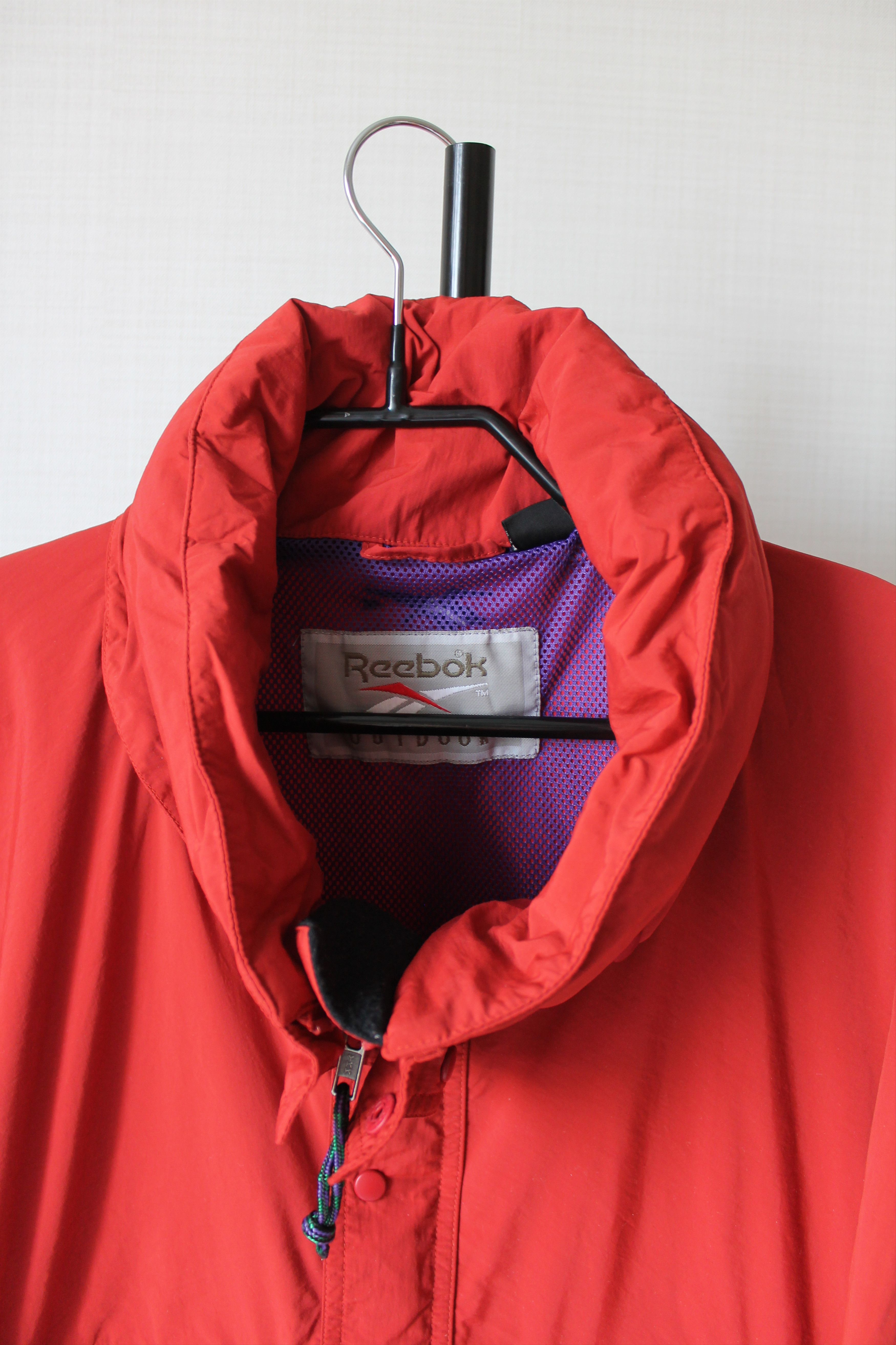 Reebok × Vintage 90's REEBOK Anorak Light Jacket Packable Windbreaker Size US XL / EU 56 / 4 - 3 Thumbnail