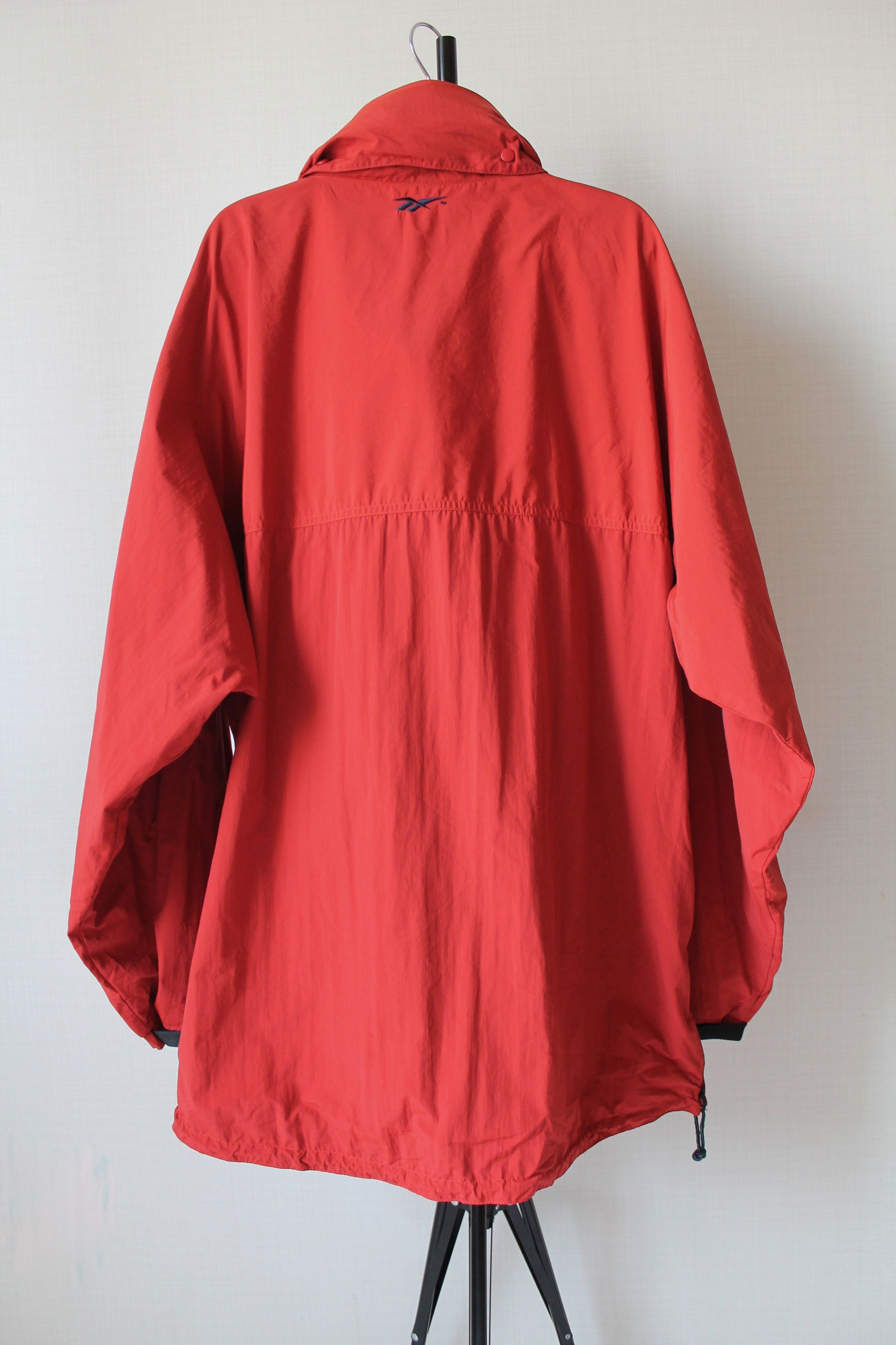 Reebok × Vintage 90's REEBOK Anorak Light Jacket Packable Windbreaker Size US XL / EU 56 / 4 - 5 Thumbnail