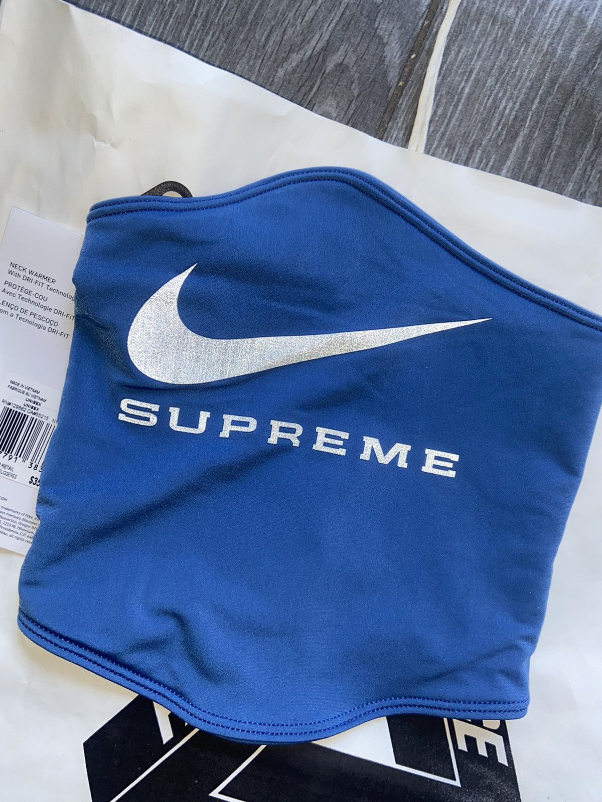 image of Nike Neck Warmer Blue, Men's