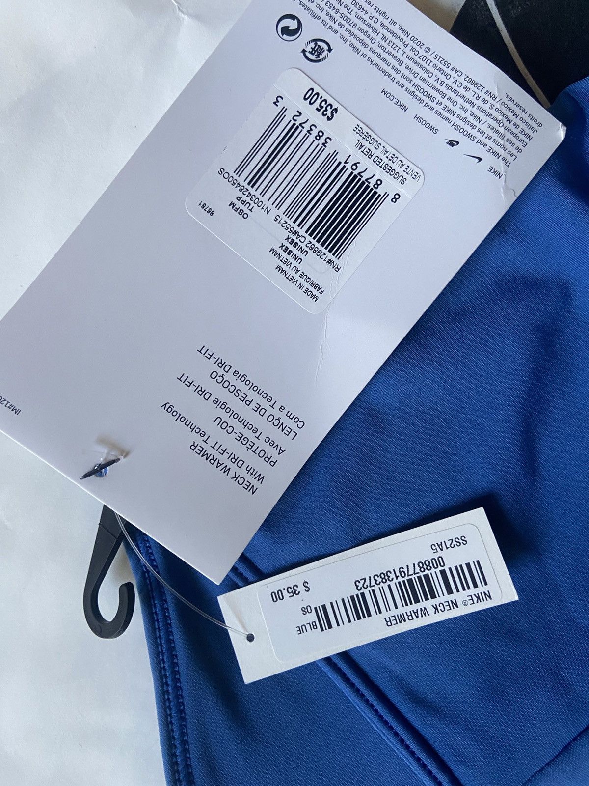 Nike × Supreme Supreme Nike Neck Warmer Blue Size ONE SIZE - 3 Thumbnail