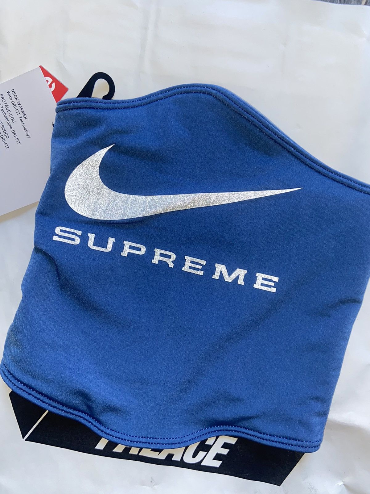 Nike × Supreme Supreme Nike Neck Warmer Blue Size ONE SIZE - 5 Thumbnail