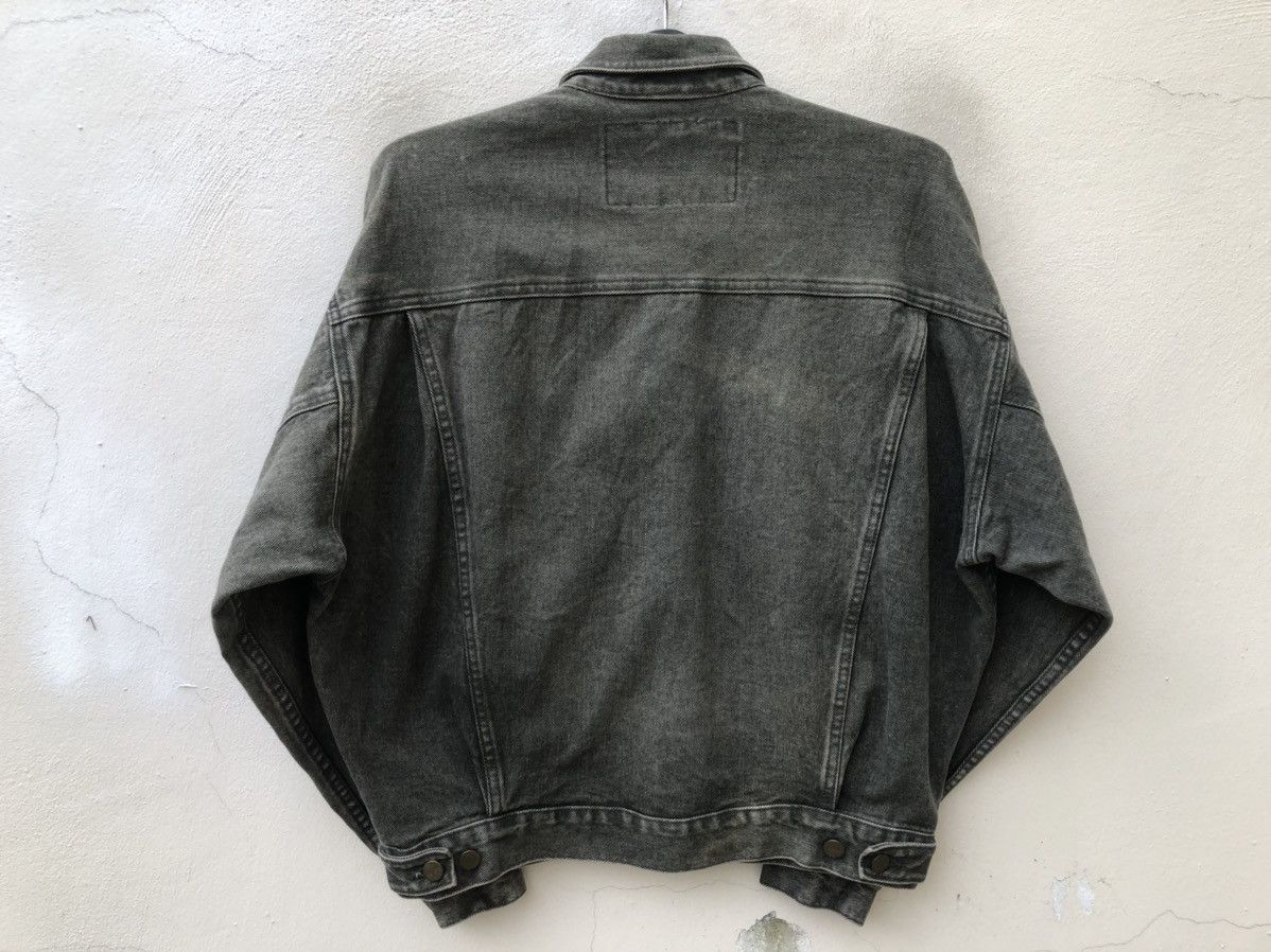 Guess Vintage 90s Guess Usa Baggy Faded Green Denim Jacket Classic Size US S / EU 44-46 / 1 - 10 Thumbnail