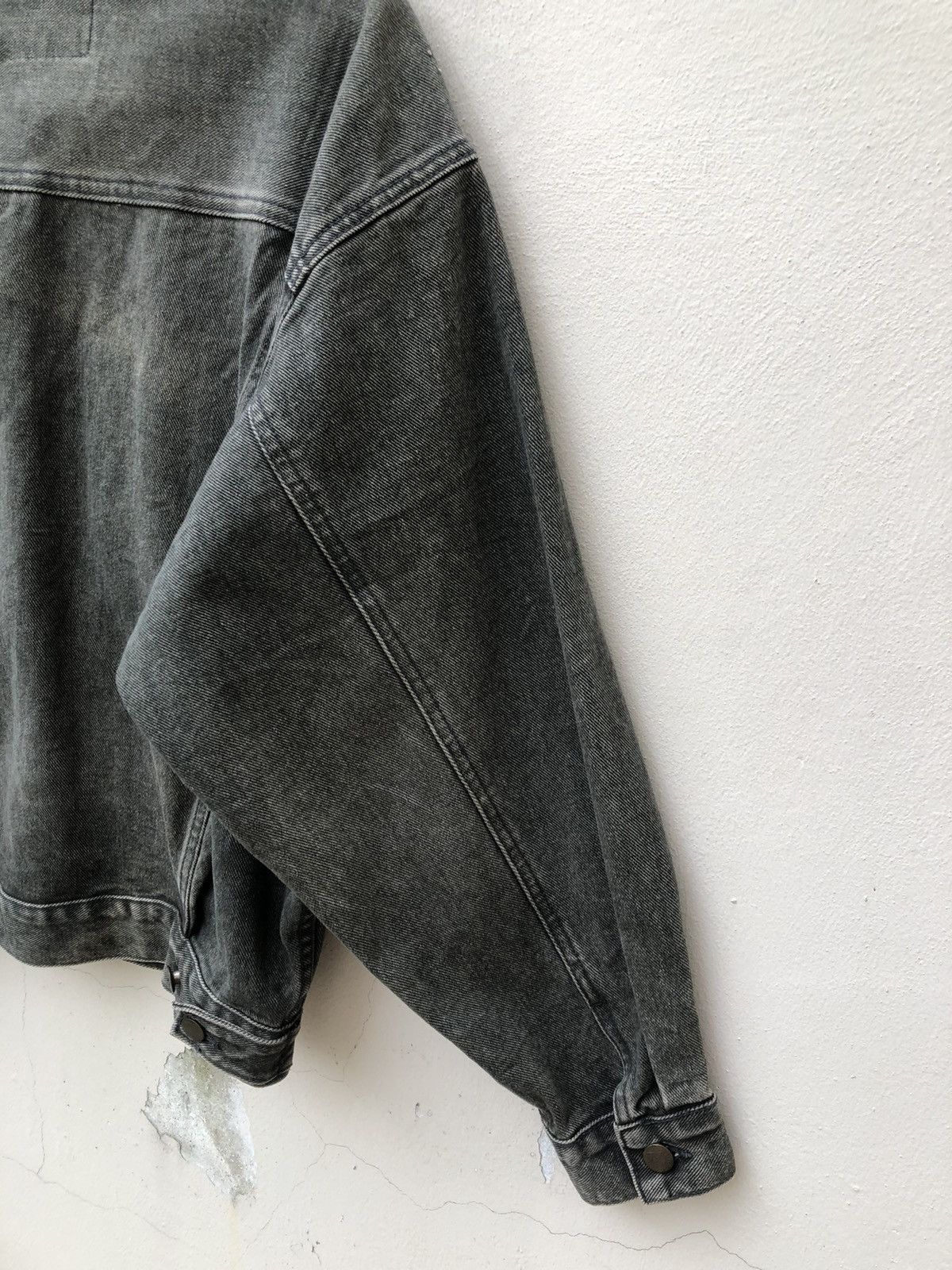 Guess Vintage 90s Guess Usa Baggy Faded Green Denim Jacket Classic Size US S / EU 44-46 / 1 - 13 Thumbnail