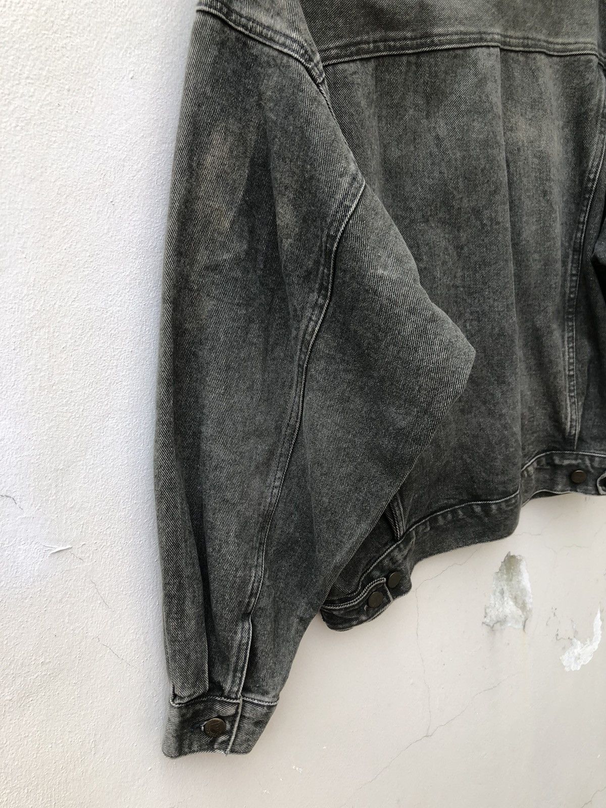 Guess Vintage 90s Guess Usa Baggy Faded Green Denim Jacket Classic Size US S / EU 44-46 / 1 - 14 Thumbnail