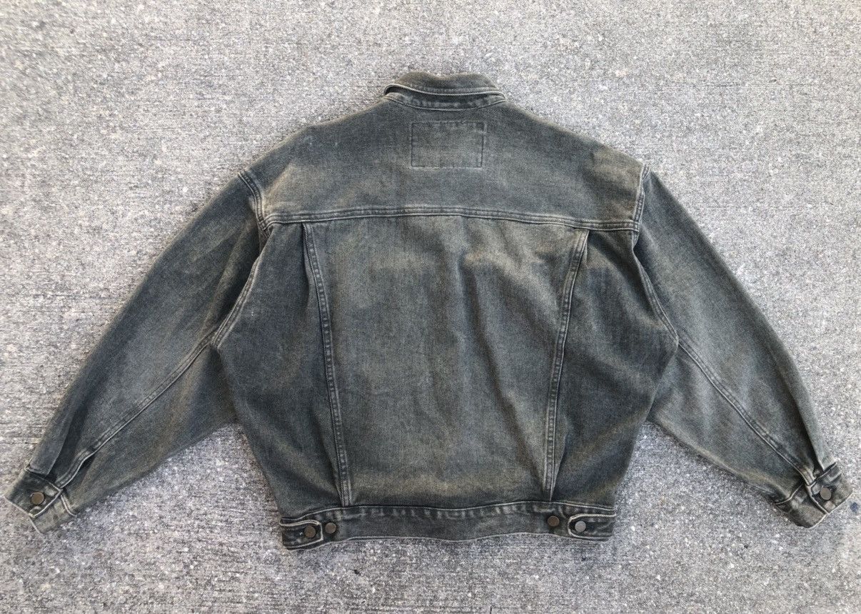 Guess Vintage 90s Guess Usa Baggy Faded Green Denim Jacket Classic Size US S / EU 44-46 / 1 - 20 Thumbnail