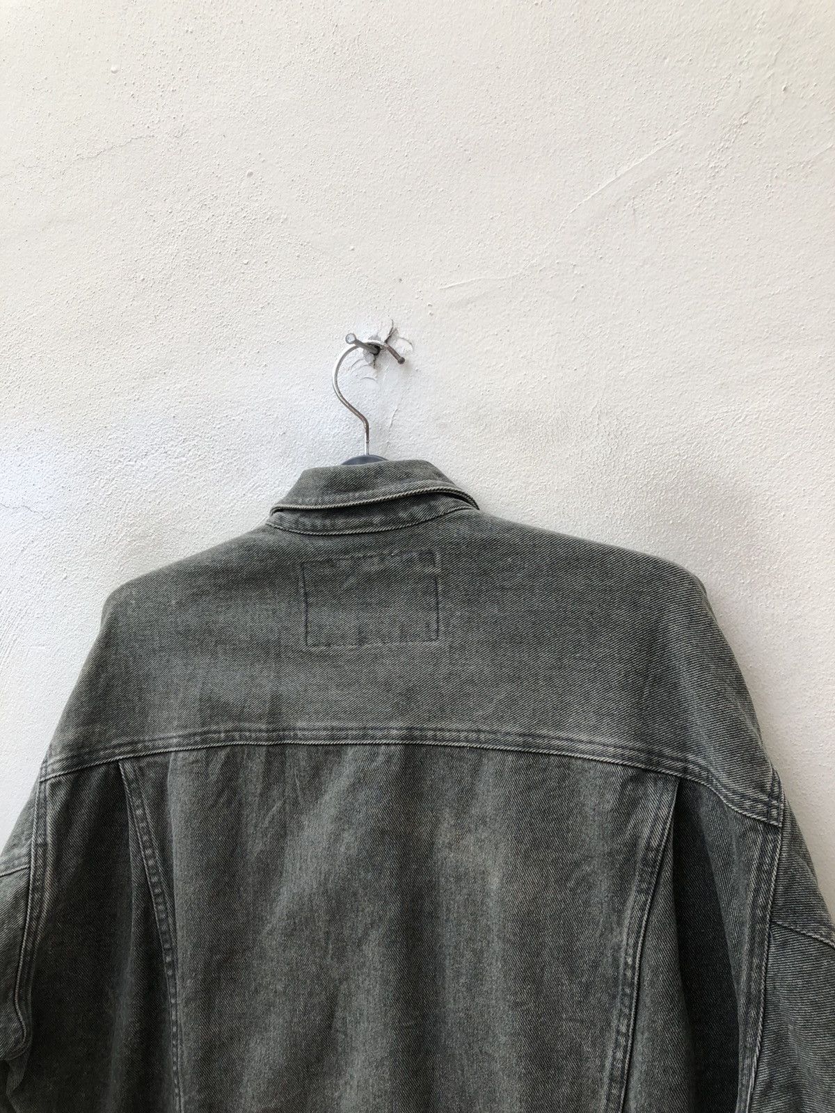Guess Vintage 90s Guess Usa Baggy Faded Green Denim Jacket Classic Size US S / EU 44-46 / 1 - 12 Thumbnail