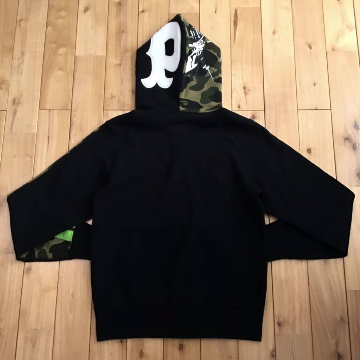 Bape BAPE Panda full zip hoodie a bathing ape black 1st camo Grailed