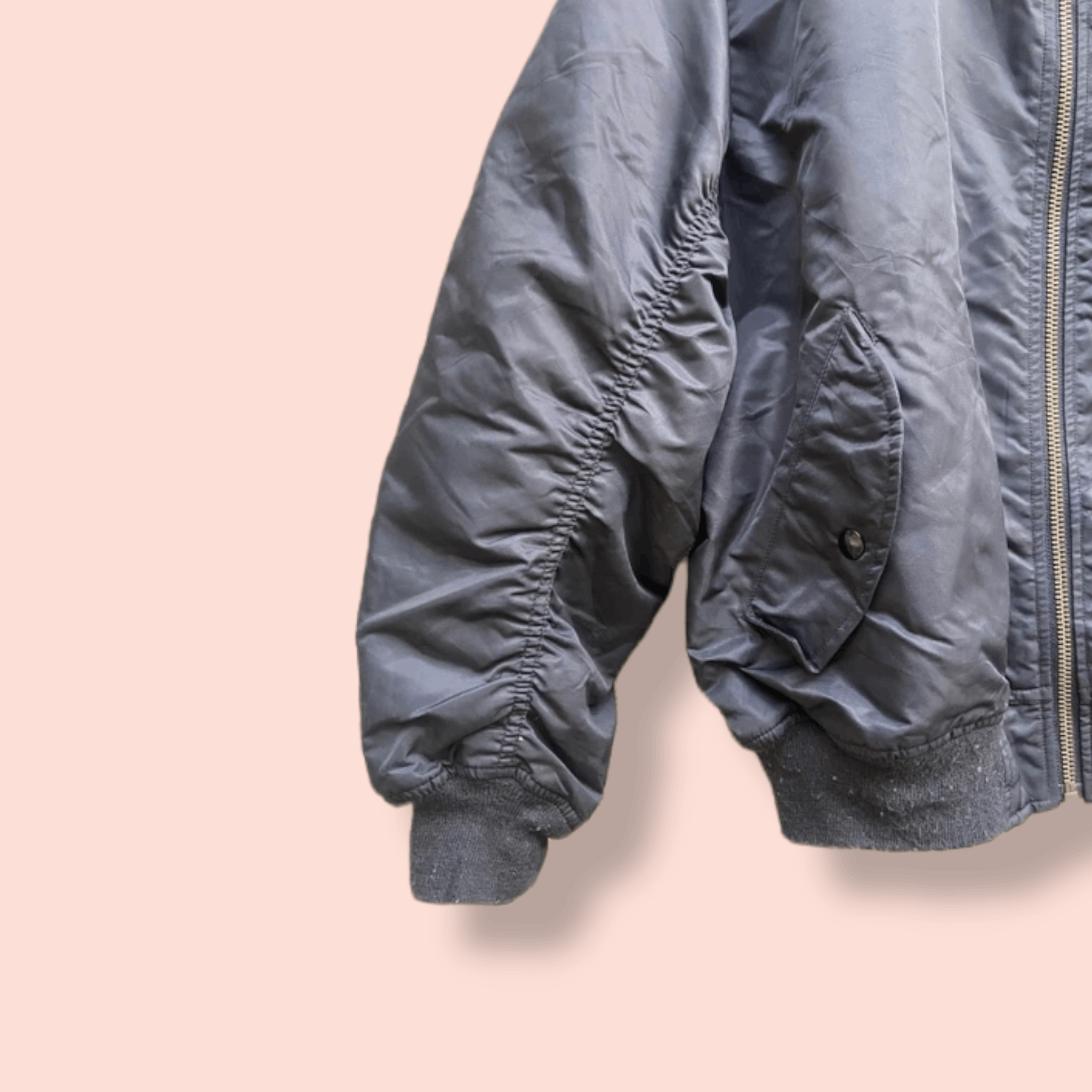 Japanese Brand × Uniqlo VINTAGE UNIQLO FLIGHT BOMBER JACKET Size US XL / EU 56 / 4 - 5 Thumbnail