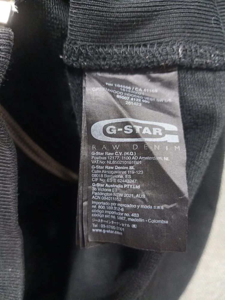 G-Star Vintage sweatshirt hoodie g star raw big big logo Size US M / EU 48-50 / 2 - 7 Thumbnail