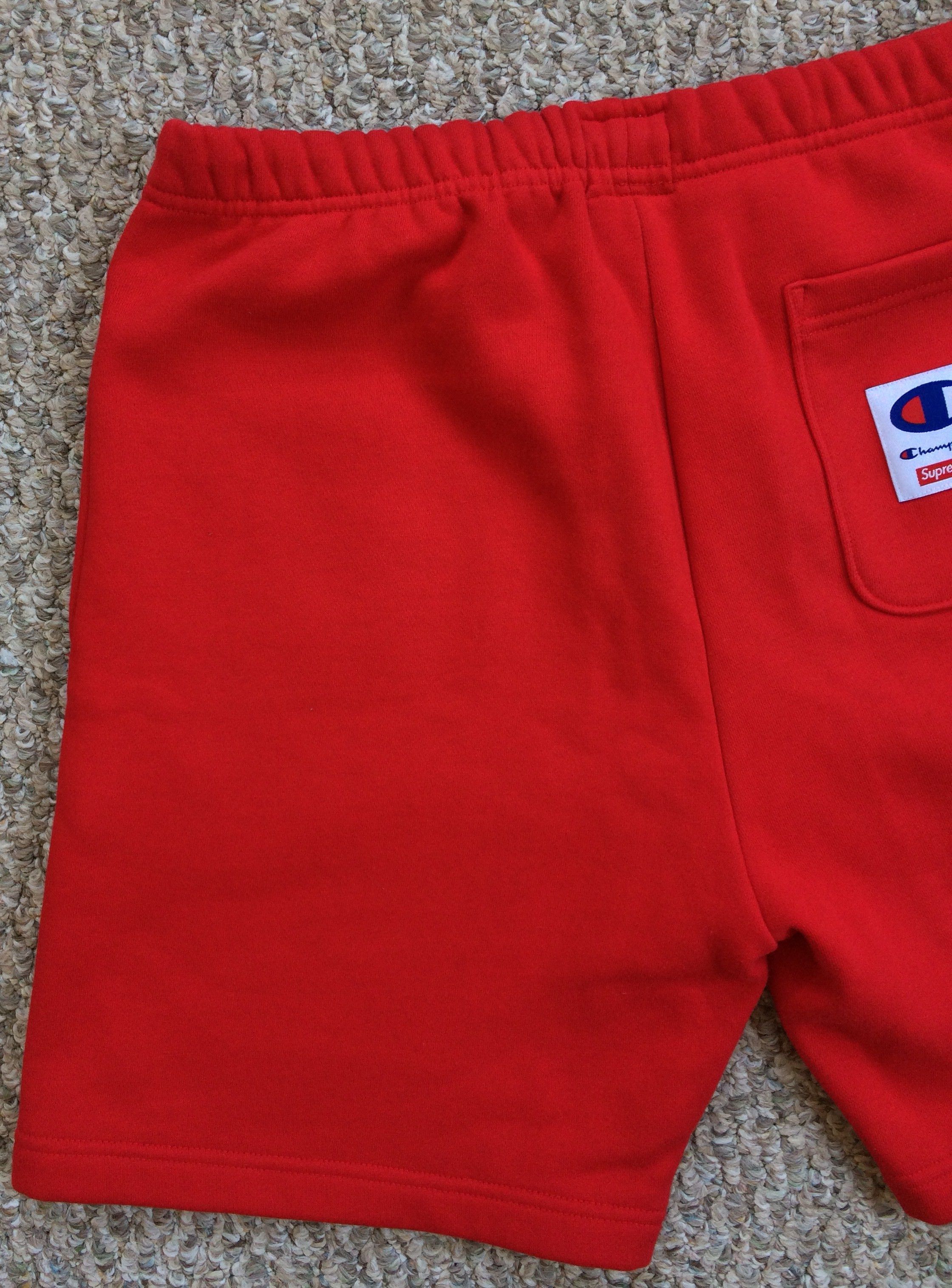 Champion × Supreme S/S 2018 Supreme x Champion Sweat Shorts size small Size US 30 / EU 46 - 7 Thumbnail
