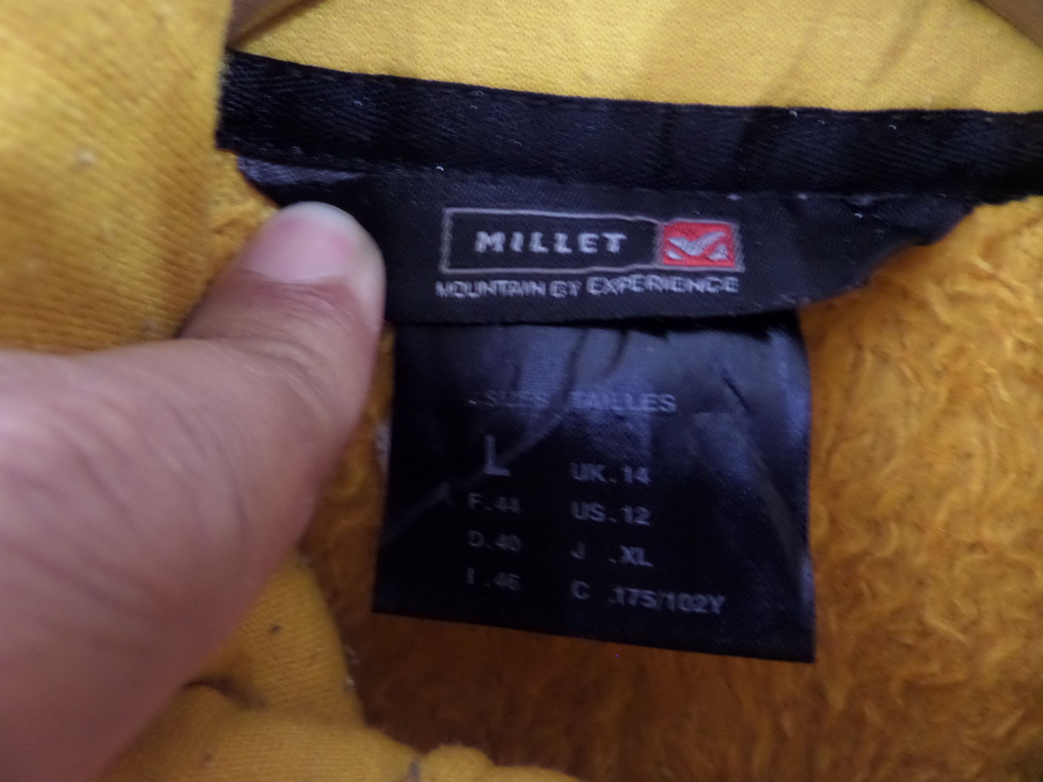 Vintage Rare!! Vintage Millet fleece jacket outdoor polartec Size US L / EU 52-54 / 3 - 8 Thumbnail