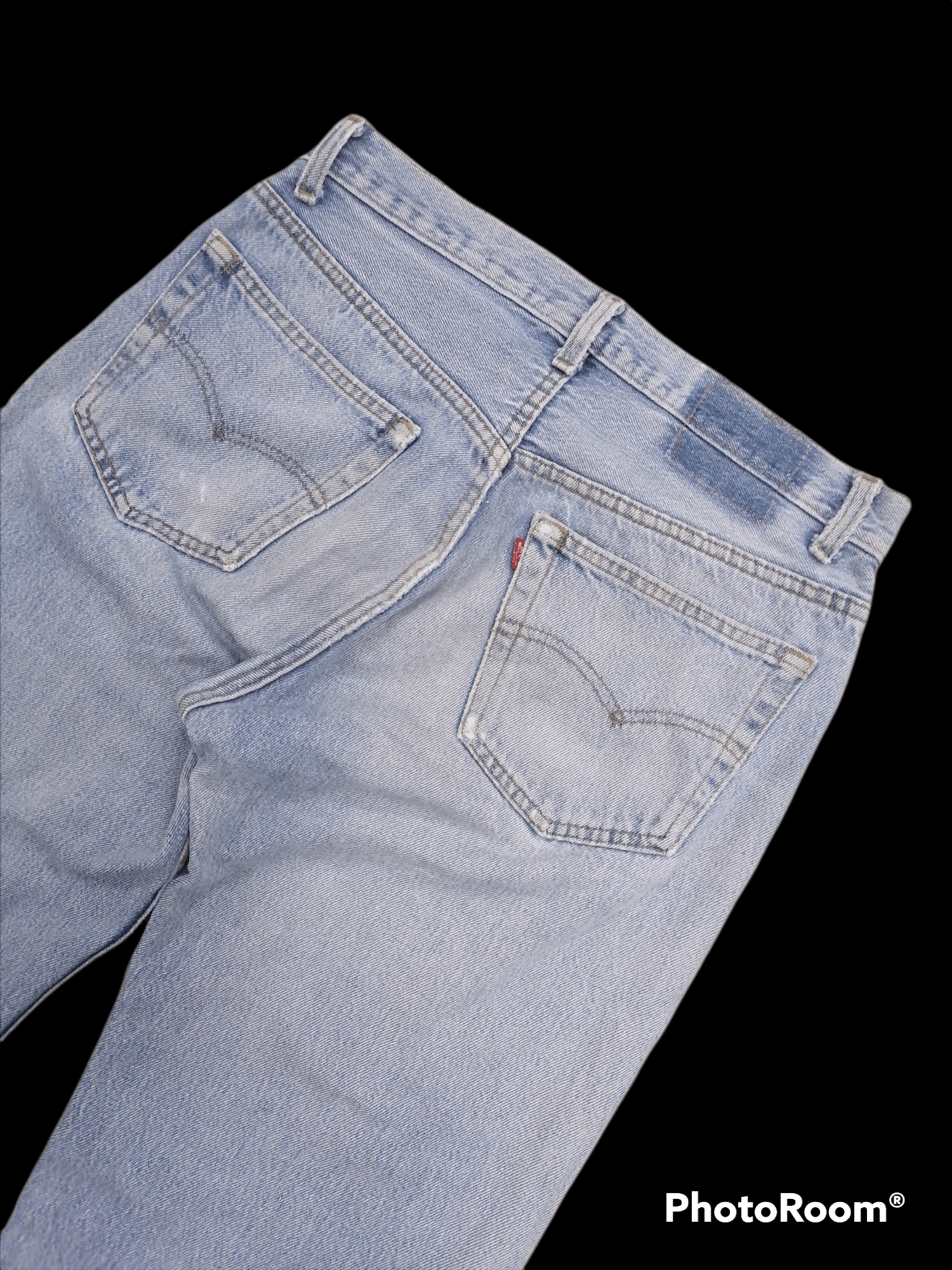 Levi's Vintage Clothing Vintage 90s Levi's 501 Faded Blue Distressed Denim Pants Size US 30 / EU 46 - 7 Thumbnail
