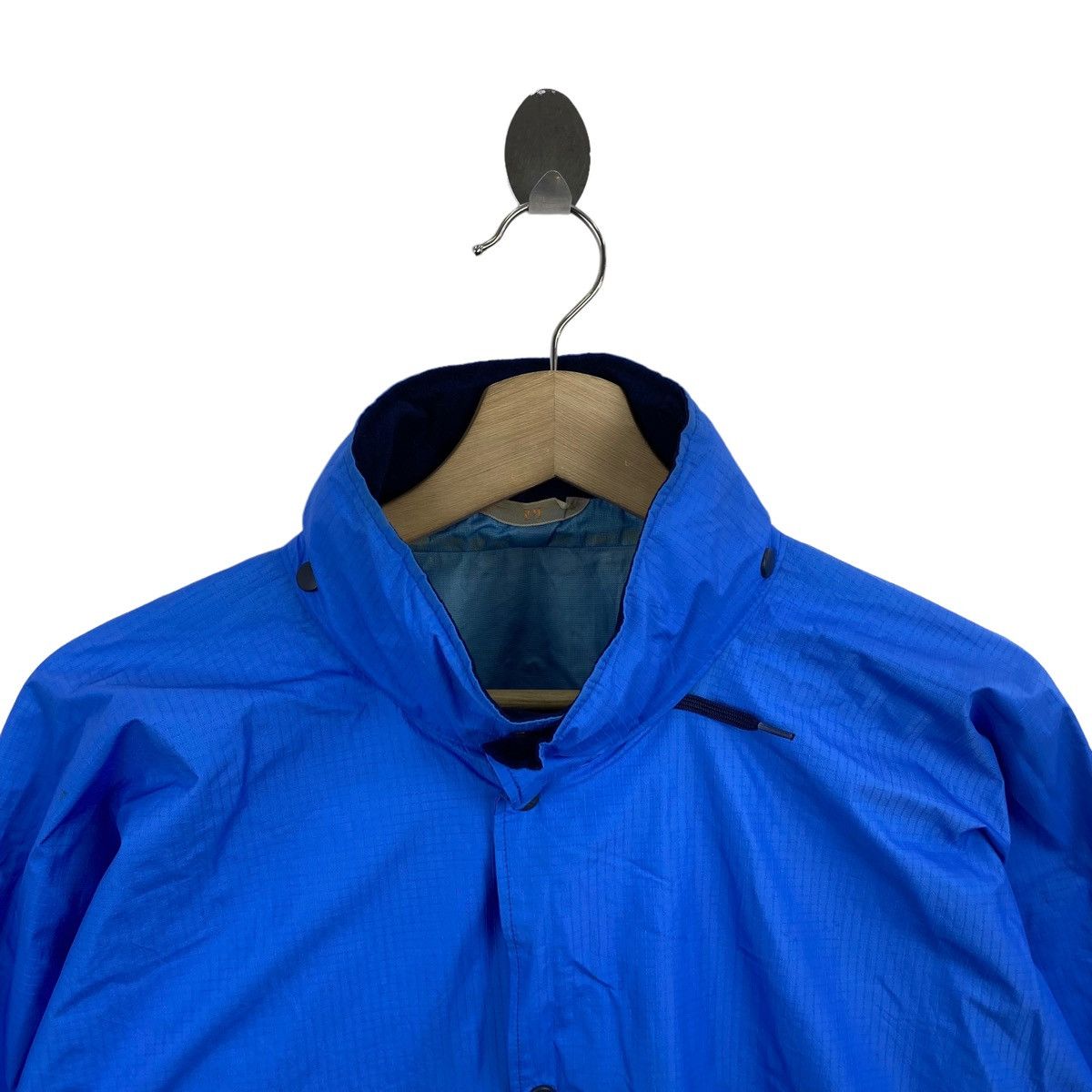 Vintage Vintage GORE-TEX Button Up Blue Rain Wear Jacket Size US XL / EU 56 / 4 - 2 Thumbnail