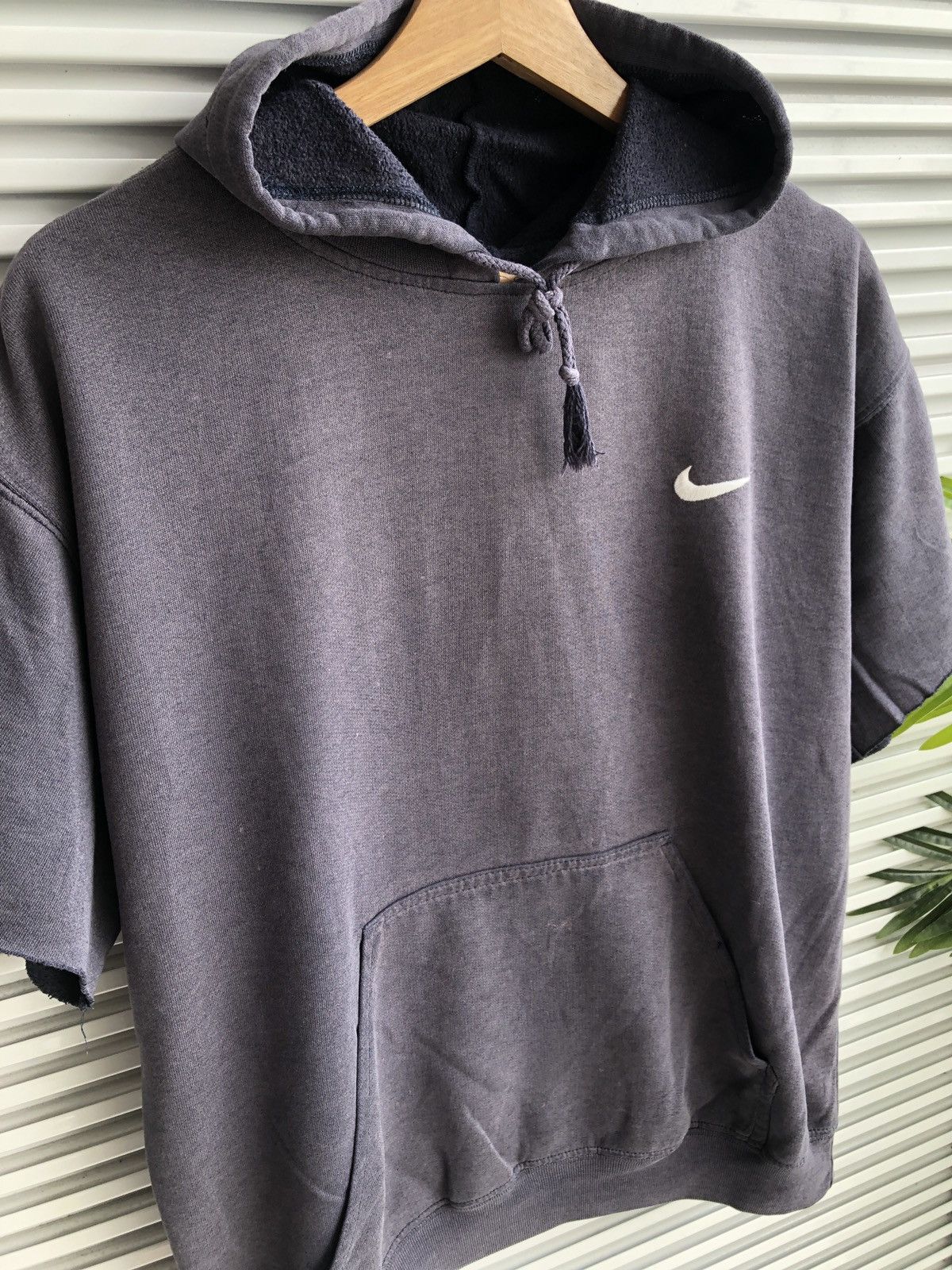 Nike × Vintage Vintage Nike Swoosh Distressed Travis Flacko Scott Hoodies Size US M / EU 48-50 / 2 - 4 Thumbnail