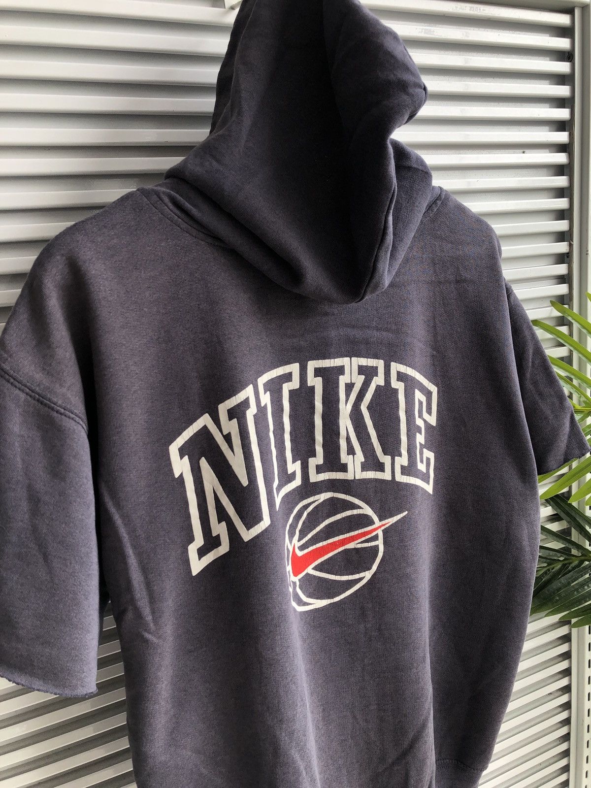 Nike × Vintage Vintage Nike Swoosh Distressed Travis Flacko Scott Hoodies Size US M / EU 48-50 / 2 - 2 Thumbnail
