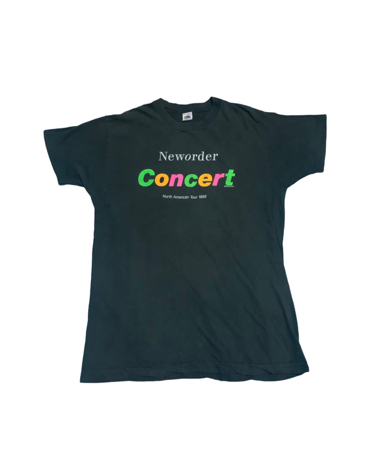 Band Tees × Vintage 💥BINDING OFFER💥 Vintage New Order Tour 1989 T-Shirt Size US XL / EU 56 / 4 - 1 Thumbnail
