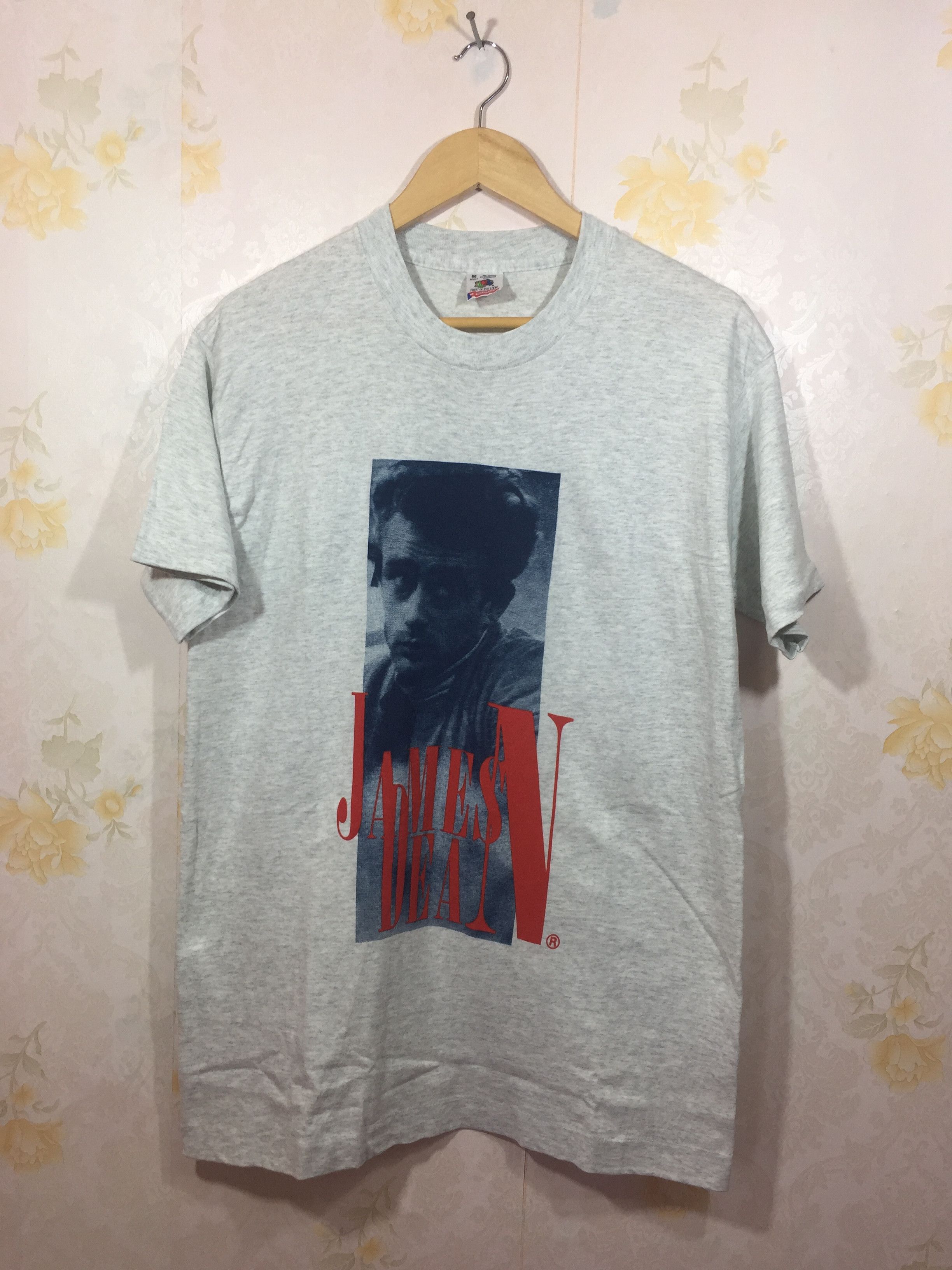 Fruit Of The Loom Vintage JAMES DEAN T-SHIRT Size US M / EU 48-50 / 2 - 1 Thumbnail