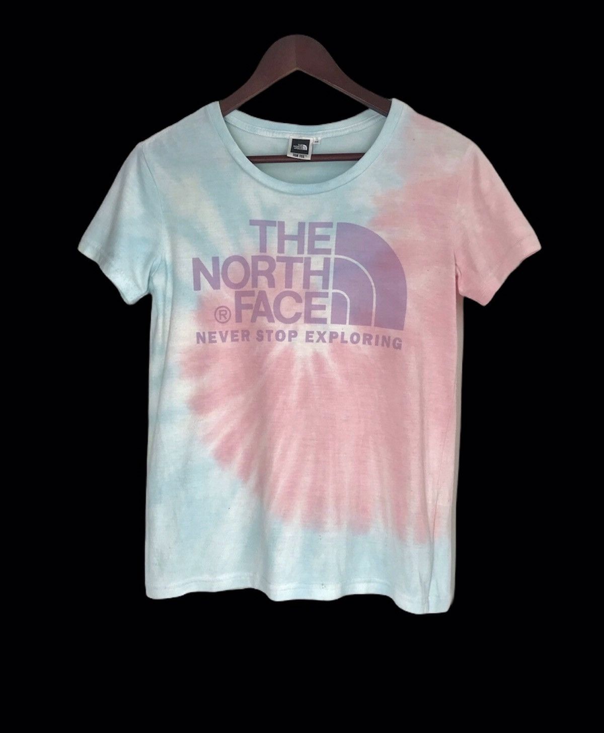 The North Face TNF Big Logo Tie Dye For Women Tshirt Size M / US 6-8 / IT 42-44 - 1 Thumbnail