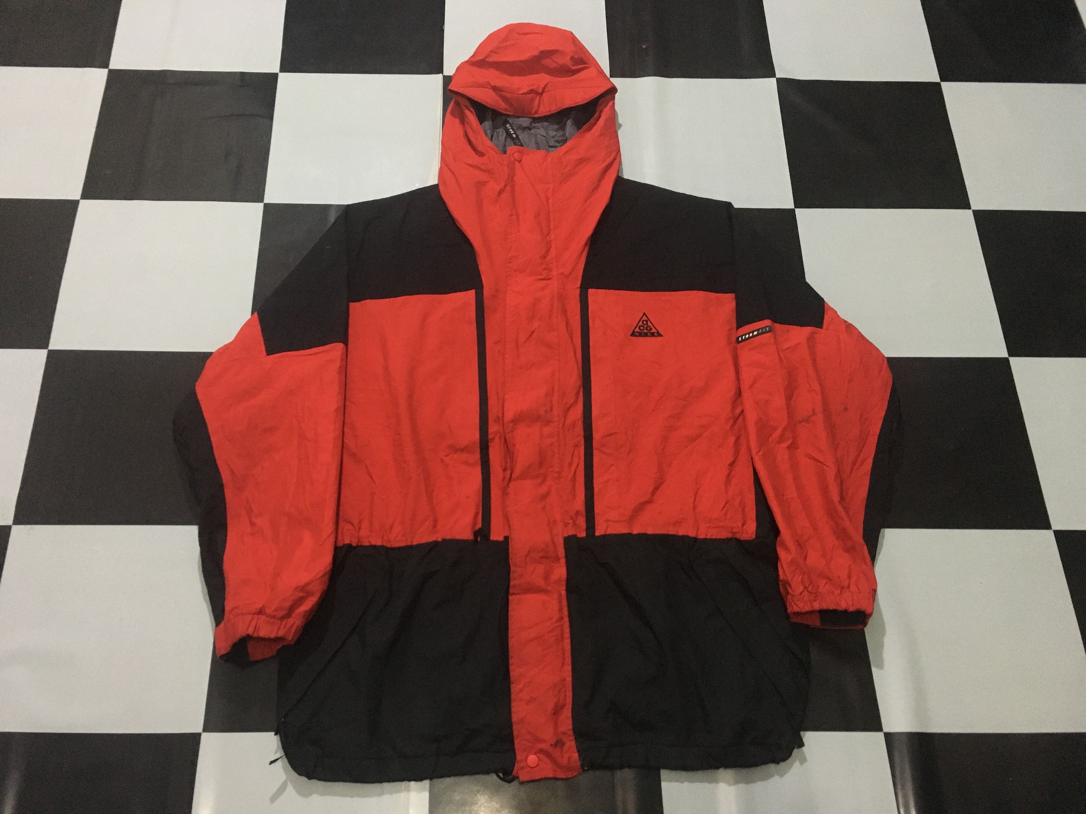 Nike ACG Vintage Nike ACG jacket hooded windbreaker Storm fit Size US L / EU 52-54 / 3 - 2 Thumbnail