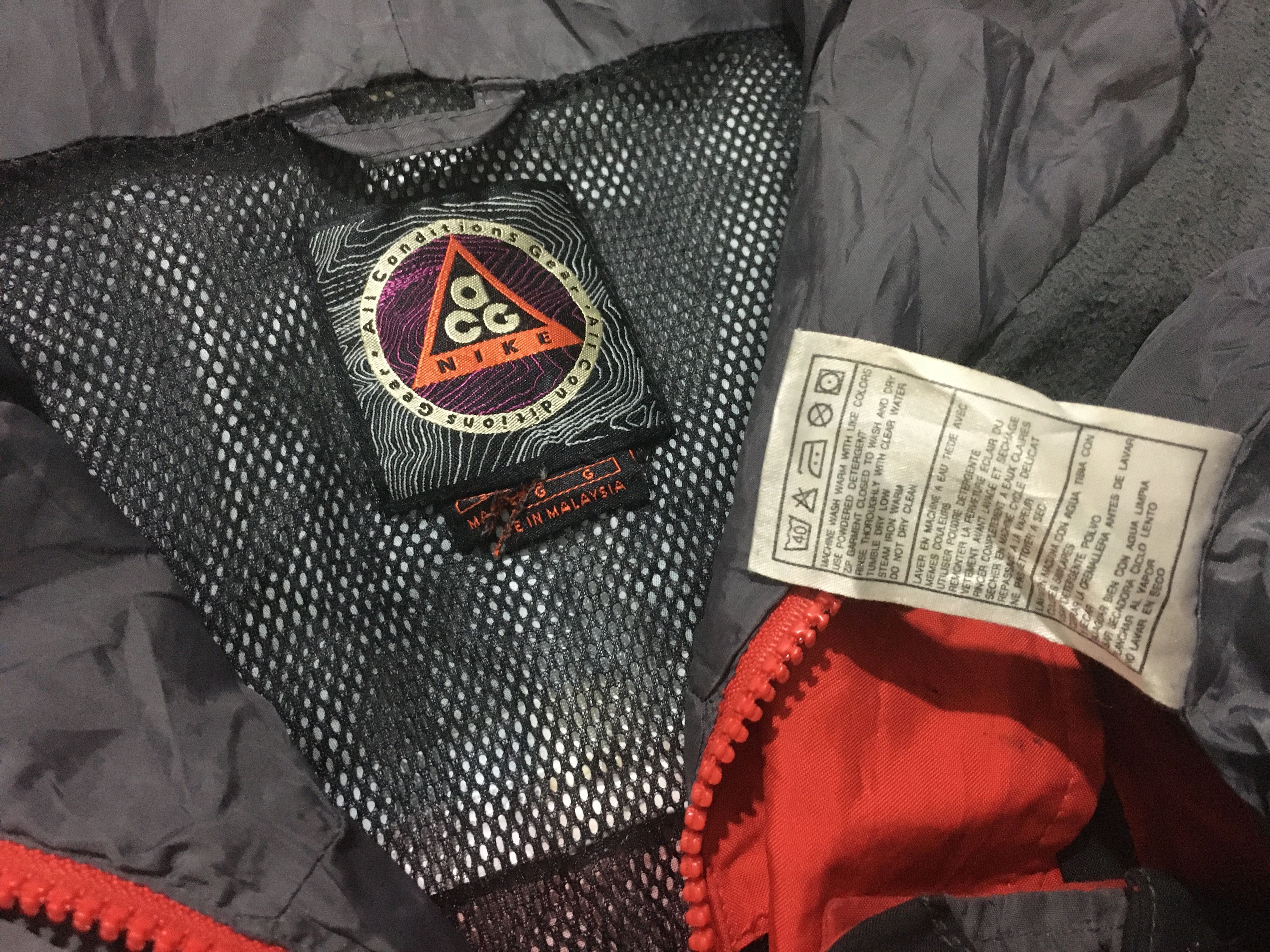 Nike ACG Vintage Nike ACG jacket hooded windbreaker Storm fit Size US L / EU 52-54 / 3 - 4 Thumbnail