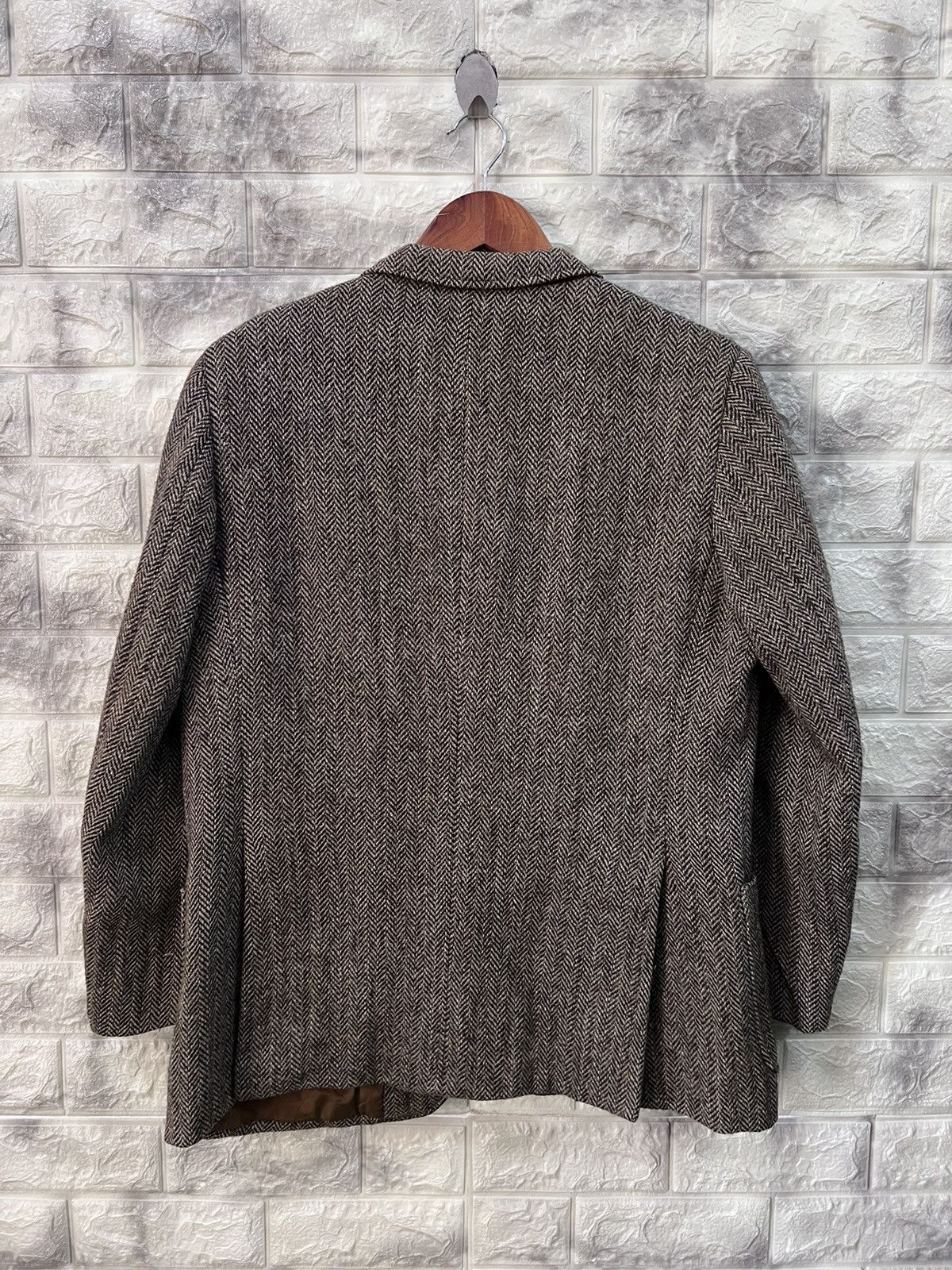 Harris Tweed × Vintage Vintage Harris Tweed x Beau Brummells Wool Jacket Size US M / EU 48-50 / 2 - 5 Thumbnail
