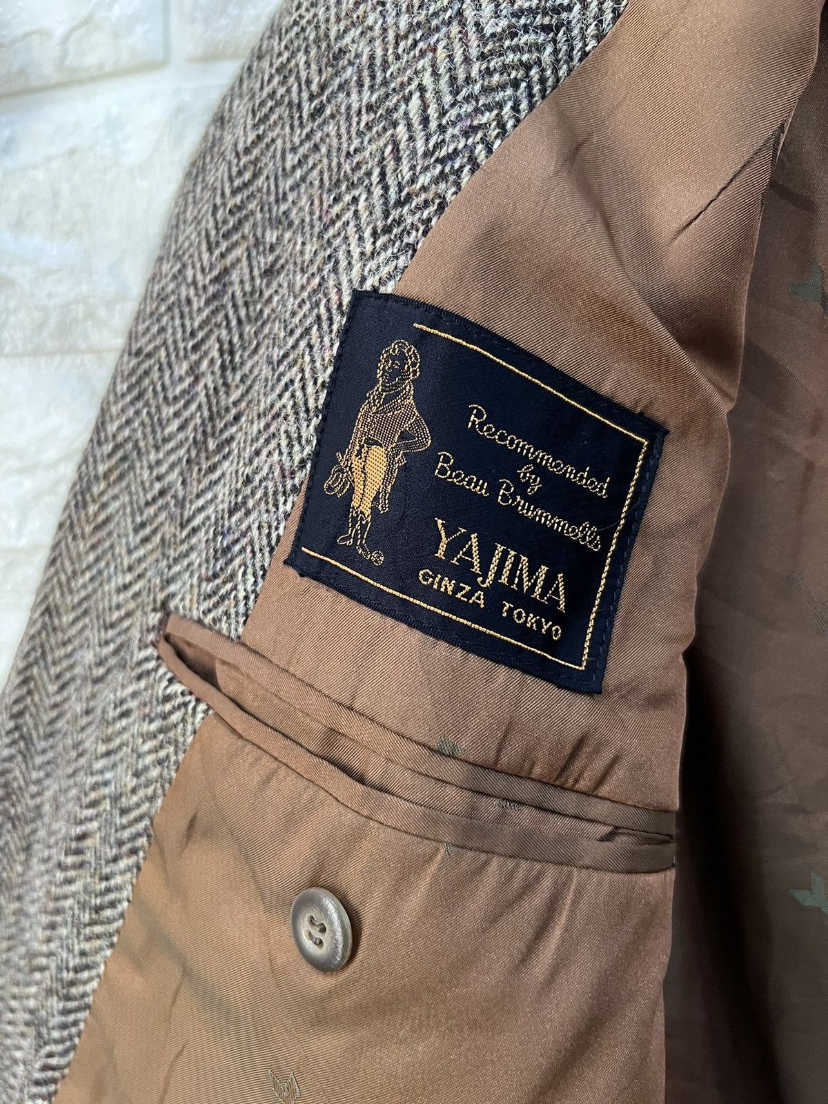 Harris Tweed × Vintage Vintage Harris Tweed x Beau Brummells Wool Jacket Size US M / EU 48-50 / 2 - 11 Thumbnail