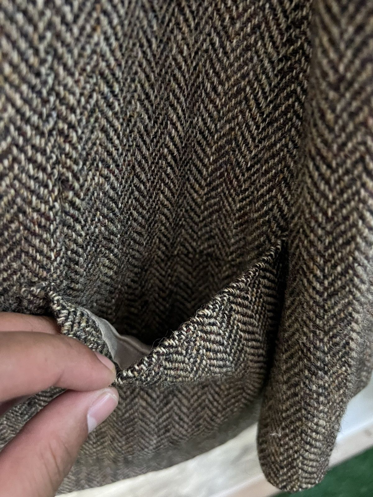 Harris Tweed × Vintage Vintage Harris Tweed x Beau Brummells Wool Jacket Size US M / EU 48-50 / 2 - 8 Thumbnail
