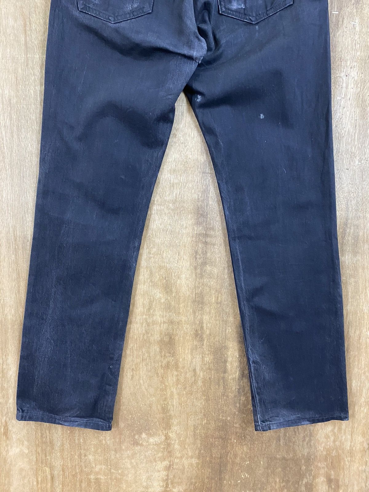Gap DLS Gap Black distressed Denim vintage Pants #BB532 Size US 31 - 10 Thumbnail