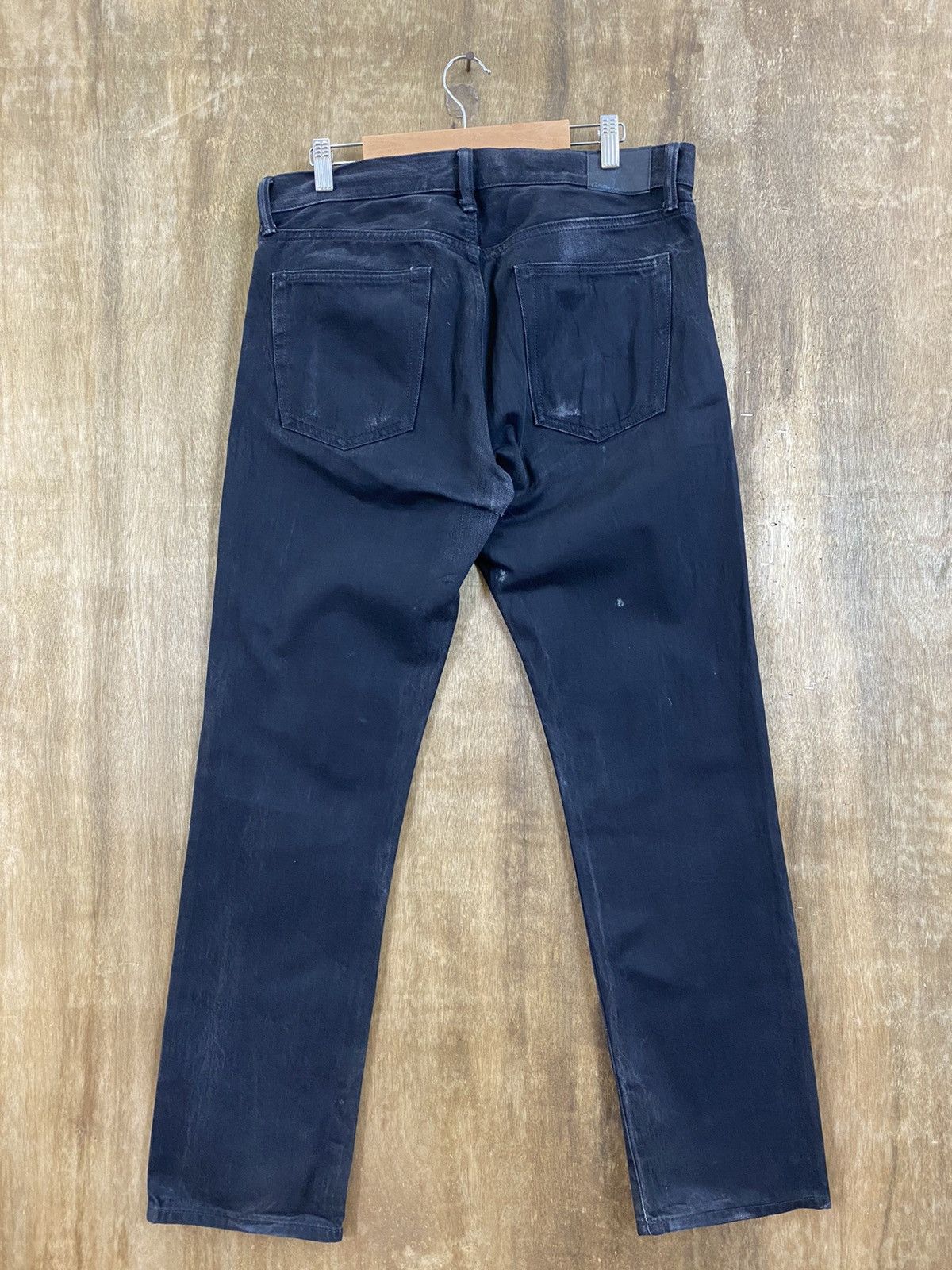 Gap DLS Gap Black distressed Denim vintage Pants #BB532 Size US 31 - 8 Thumbnail