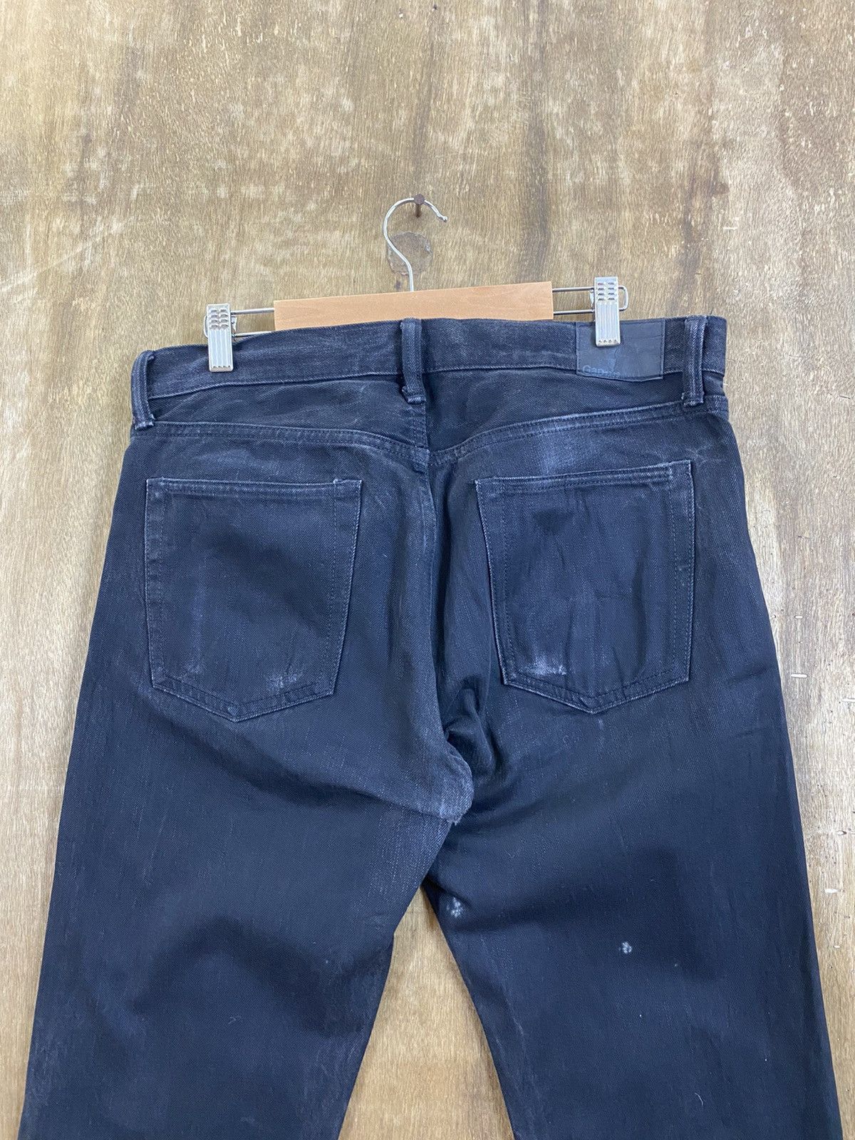 Gap DLS Gap Black distressed Denim vintage Pants #BB532 Size US 31 - 9 Thumbnail