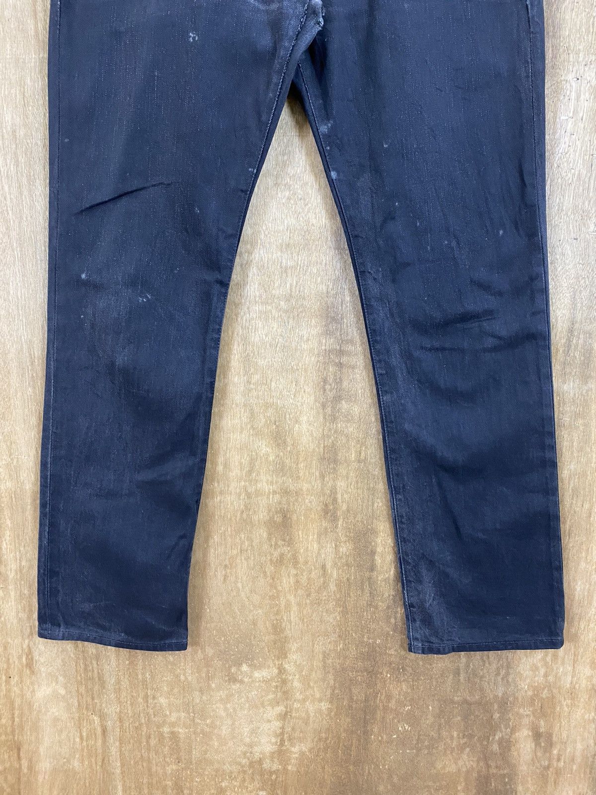 Gap DLS Gap Black distressed Denim vintage Pants #BB532 Size US 31 - 3 Thumbnail
