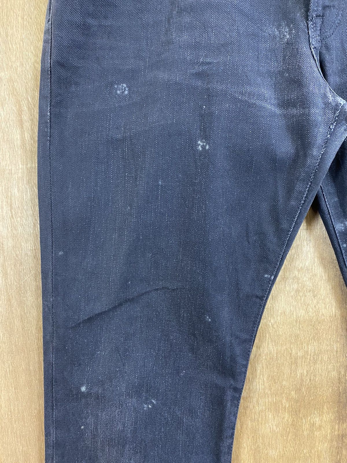Gap DLS Gap Black distressed Denim vintage Pants #BB532 Size US 31 - 6 Thumbnail