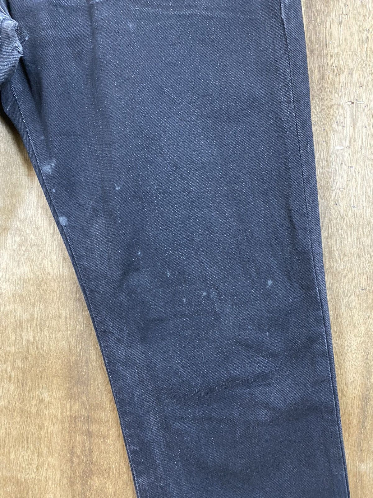 Gap DLS Gap Black distressed Denim vintage Pants #BB532 Size US 31 - 7 Thumbnail