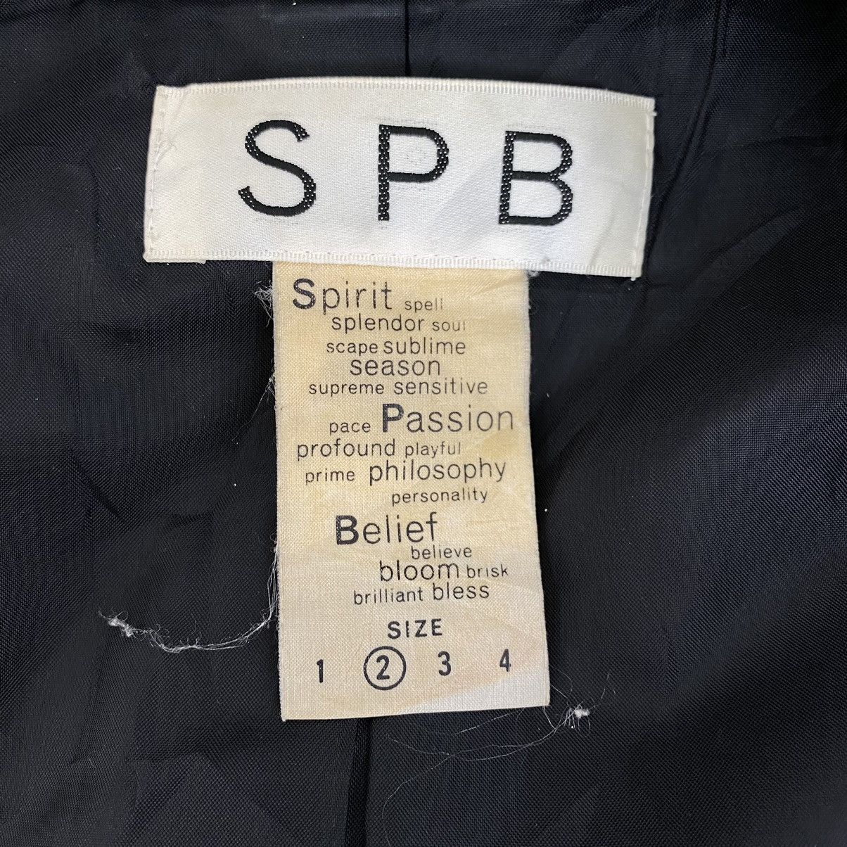Vintage Vintage SPB Japanese Brand Full Zipper Black Parka Size US S / EU 44-46 / 1 - 3 Thumbnail
