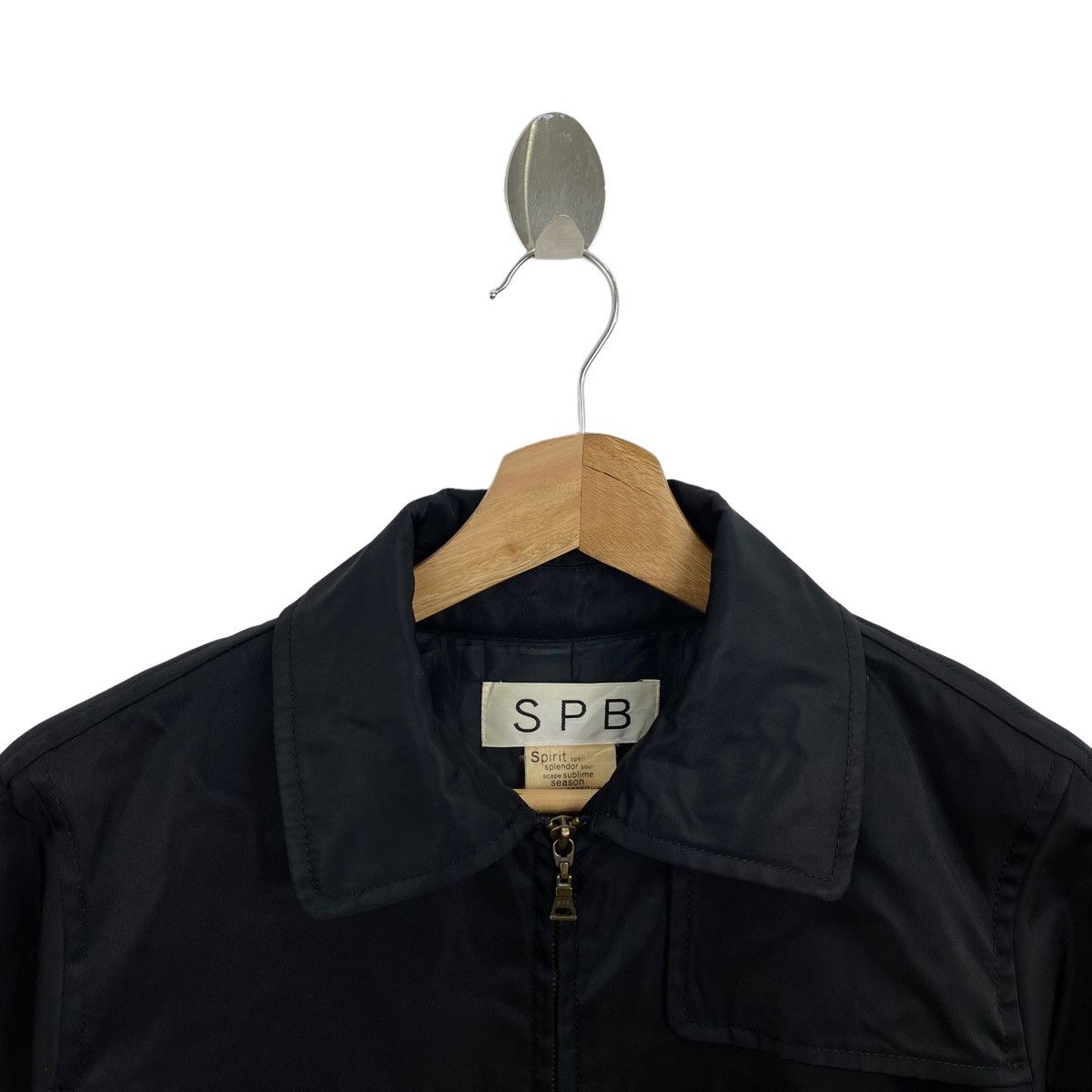 Vintage Vintage SPB Japanese Brand Full Zipper Black Parka Size US S / EU 44-46 / 1 - 2 Thumbnail
