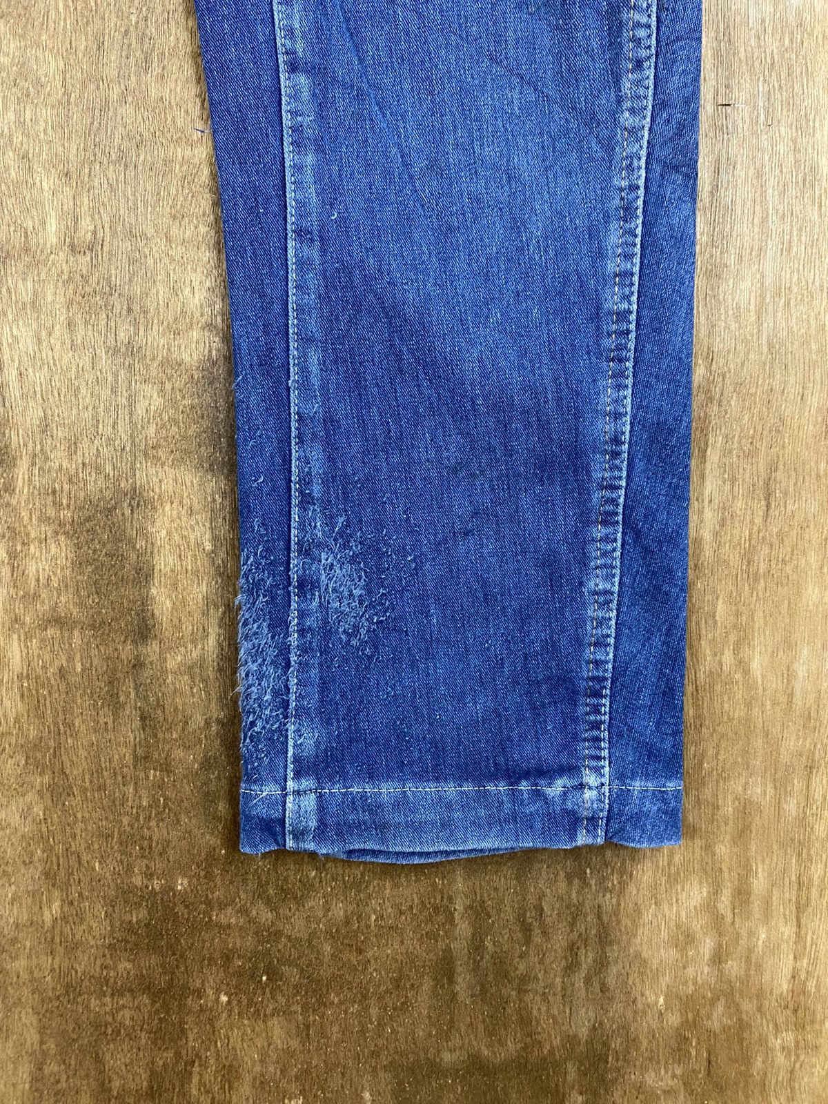 Japanese Brand DLS Fieldcore Blue Stretchable distressed Denim Pants #BB533 Size US 30 / EU 46 - 15 Thumbnail