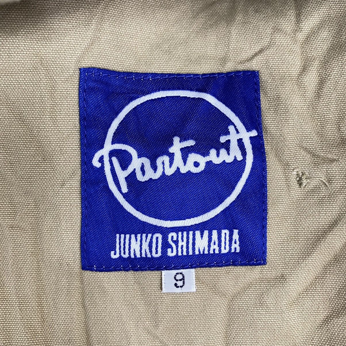 Junko Shimada × Vintage Vintage JUNKO SHIMADA PANT Outs Pocket Beige Long Coat Parka Size US S / EU 44-46 / 1 - 4 Thumbnail