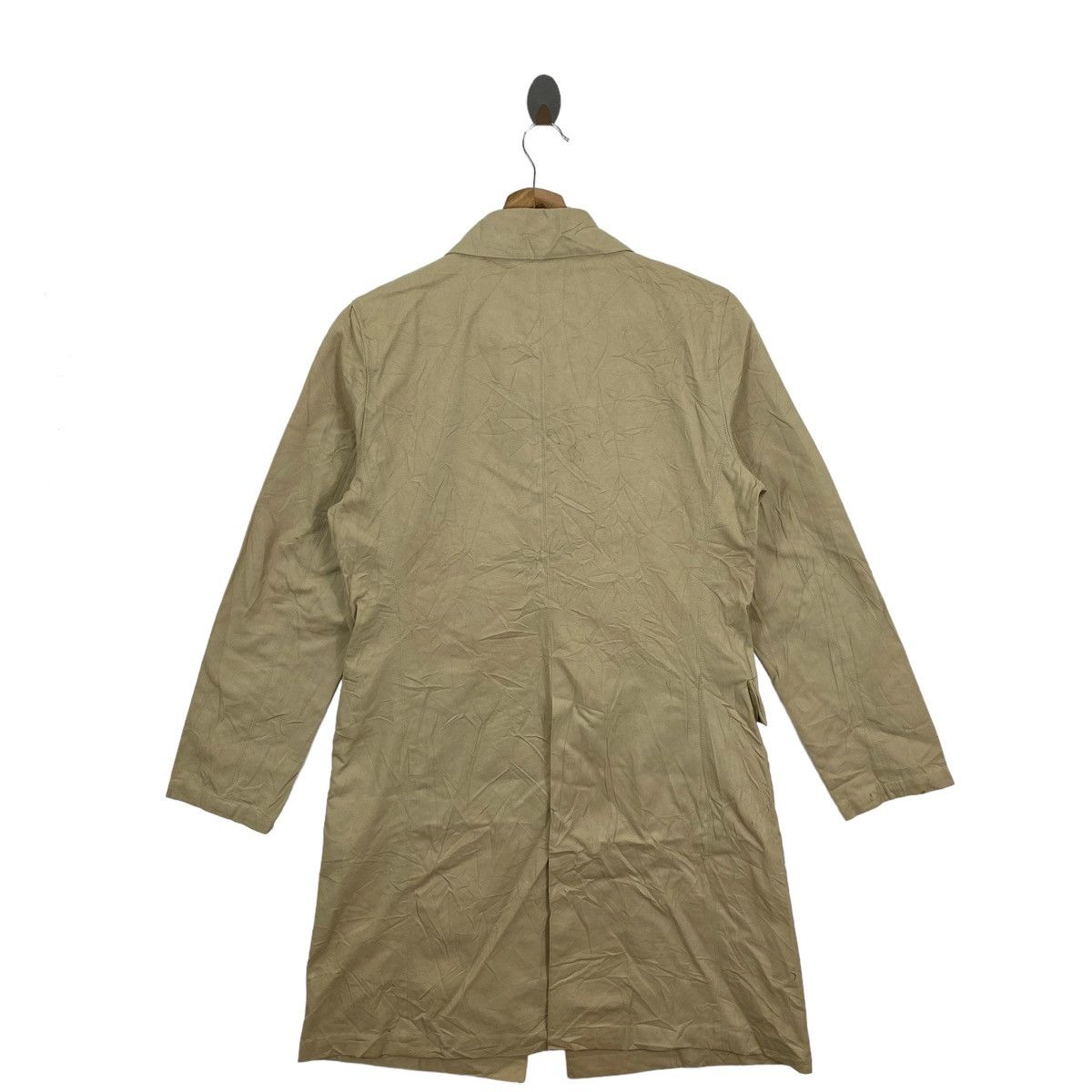 Junko Shimada × Vintage Vintage JUNKO SHIMADA PANT Outs Pocket Beige Long Coat Parka Size US S / EU 44-46 / 1 - 8 Thumbnail
