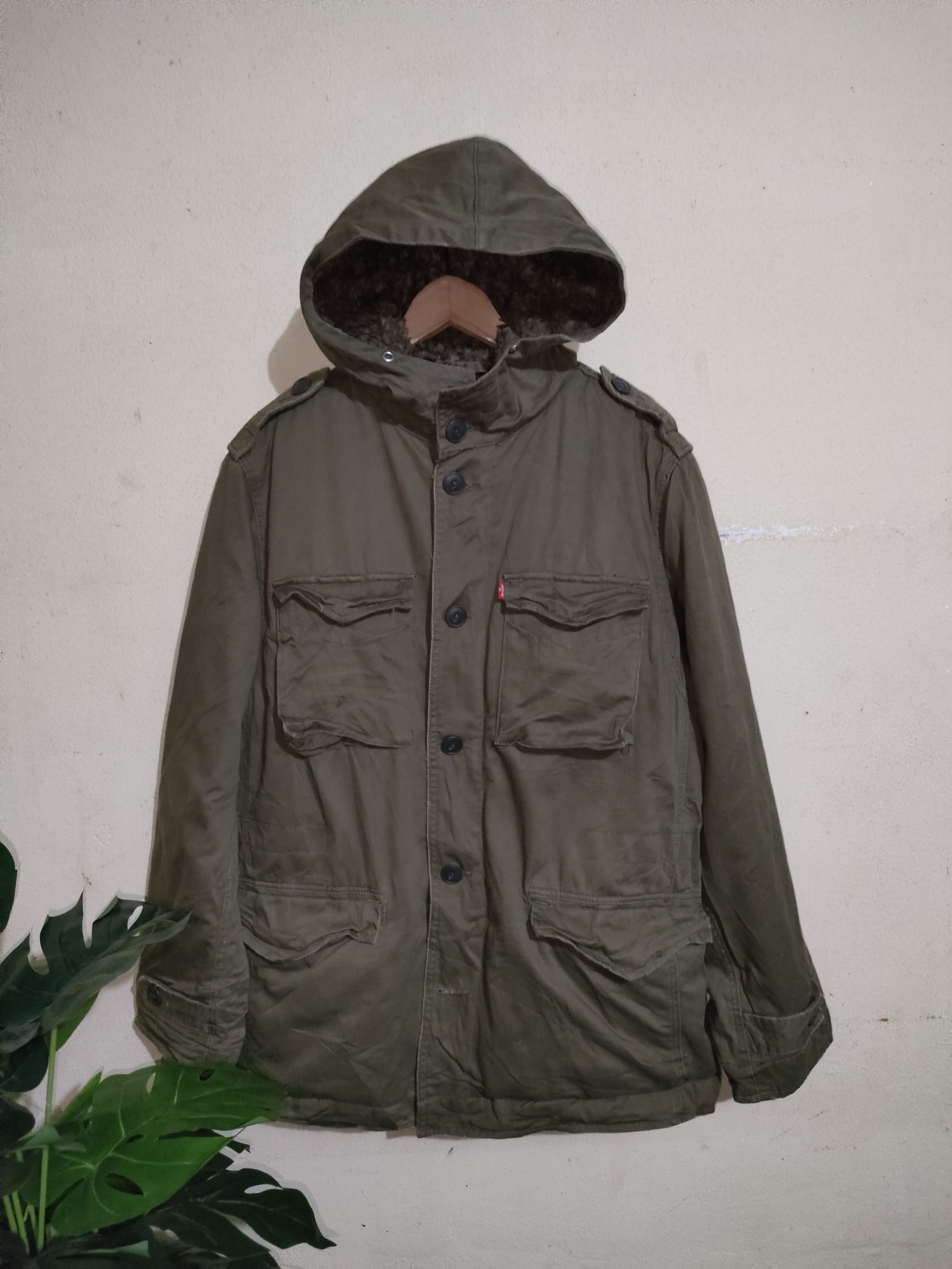 Levi's × Other Levi's Casual Wear M65 Style Jacket Size US L / EU 52-54 / 3 - 1 Thumbnail