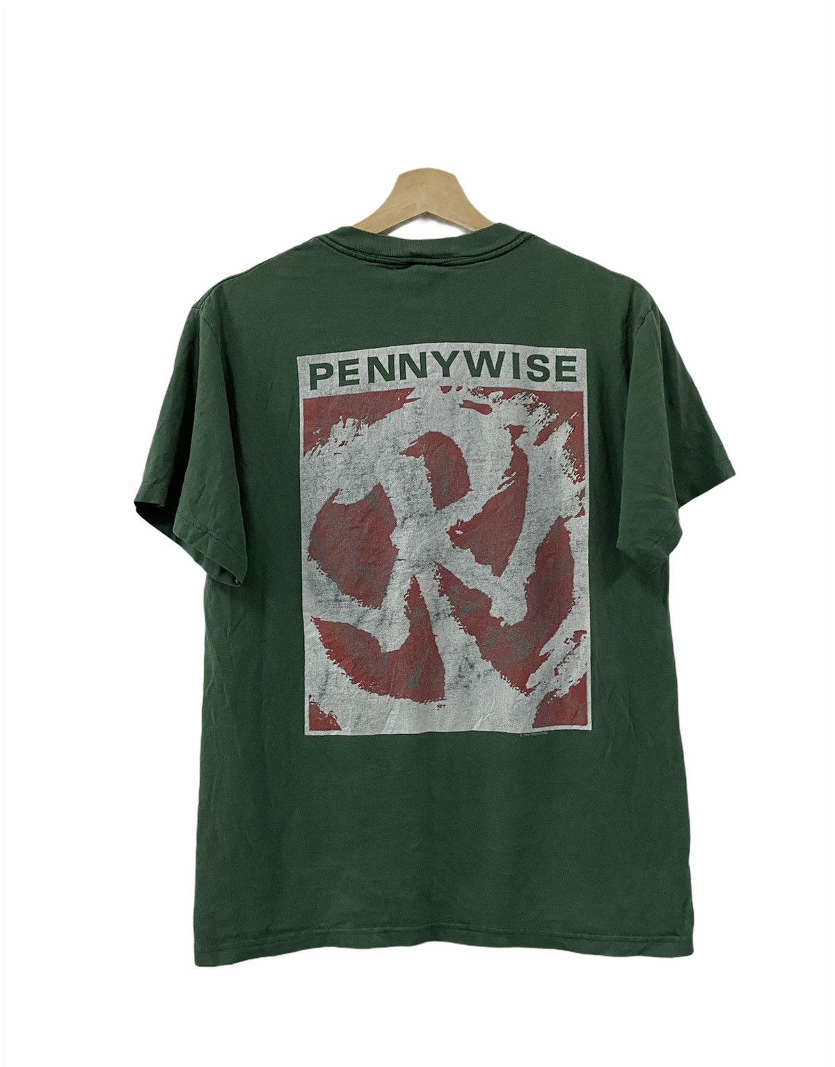 Band Tees Vtg 1994 PENNYWISE T Shirt Punk Rock Hardcore Jim Lindberg Size US M / EU 48-50 / 2 - 2 Thumbnail