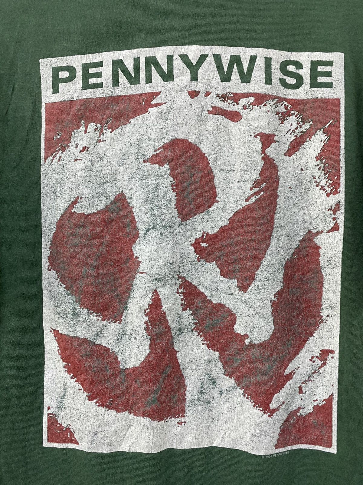 Band Tees Vtg 1994 PENNYWISE T Shirt Punk Rock Hardcore Jim Lindberg Size US M / EU 48-50 / 2 - 6 Thumbnail