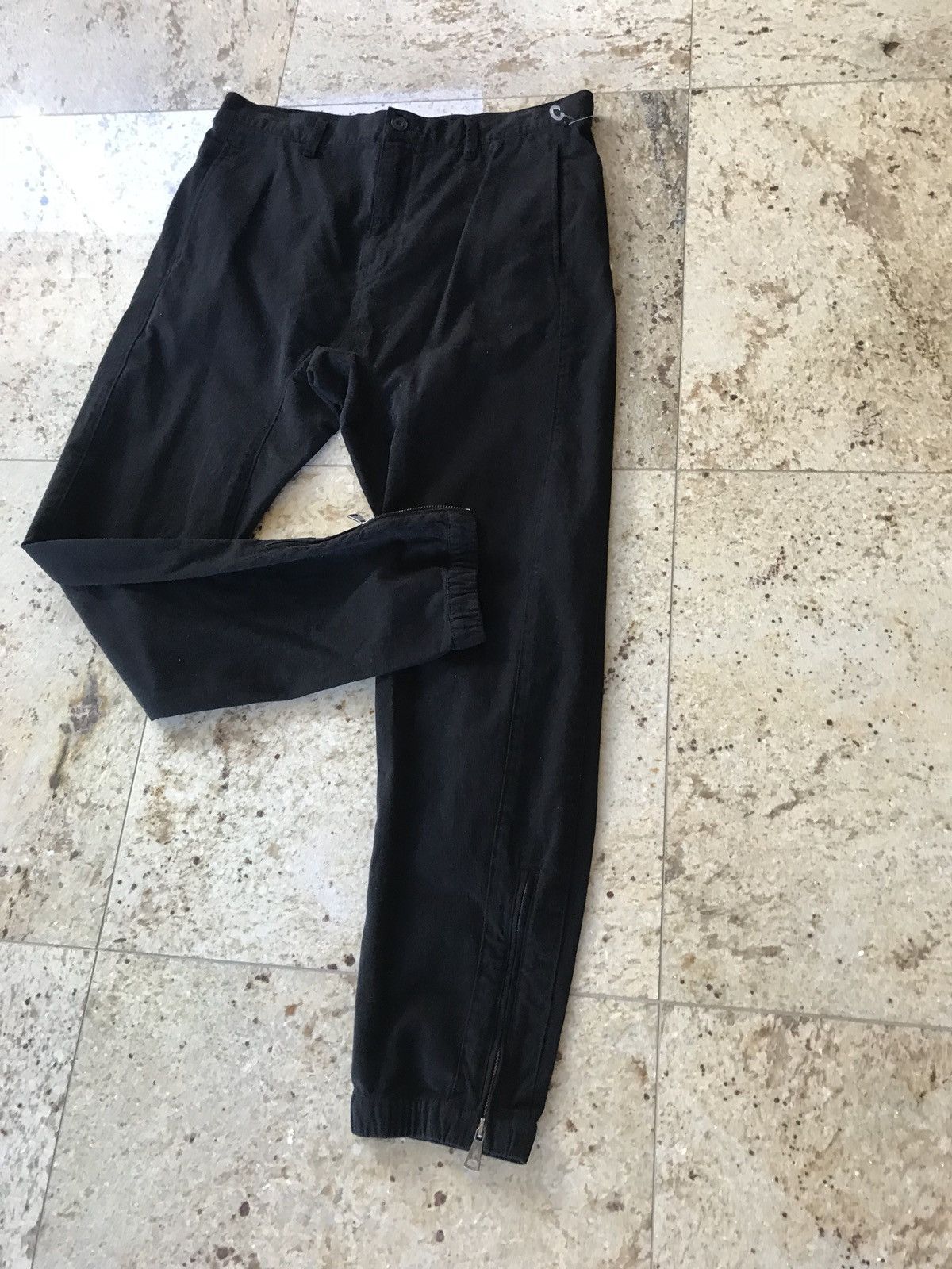 Helmut Lang Curved Leg Pants In Black Size US 32 / EU 48 - 6 Thumbnail