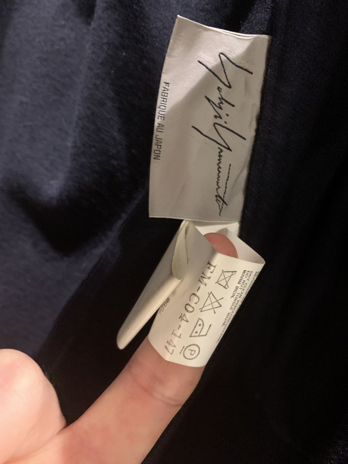 Yohji Yamamoto Yohji Yamamoto Aw02 long coat Size US M / EU 48-50 / 2 - 6 Thumbnail