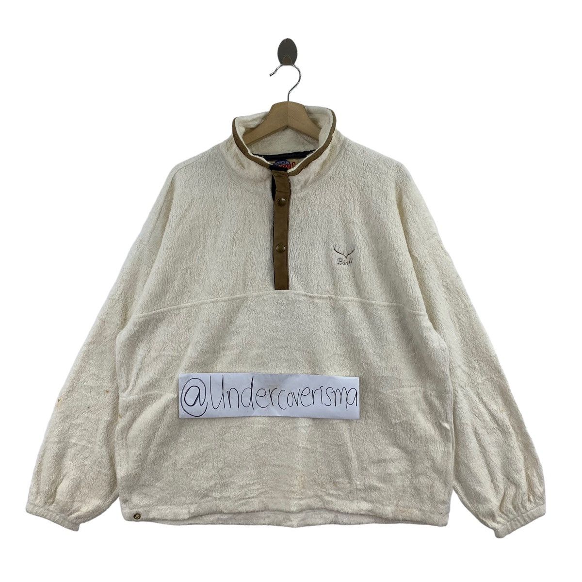 The Mountain MOUNTAIN MEMORIES BANFF Snap Button Deeep Pile Sherpa Jacket Size US XS / EU 42 / 0 - 1 Thumbnail