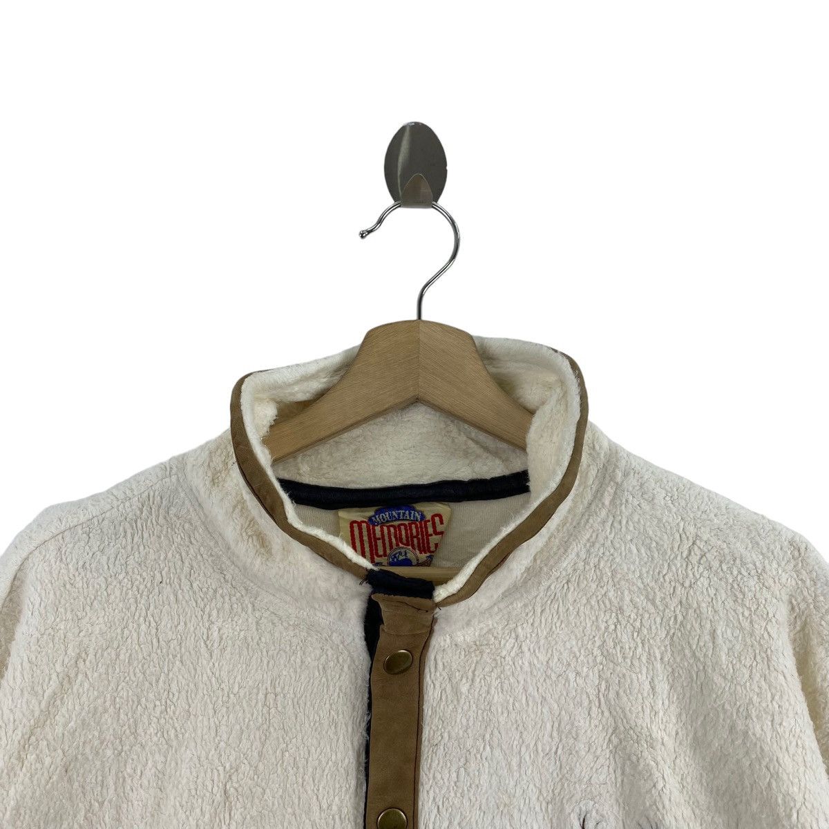 The Mountain MOUNTAIN MEMORIES BANFF Snap Button Deeep Pile Sherpa Jacket Size US XS / EU 42 / 0 - 2 Thumbnail