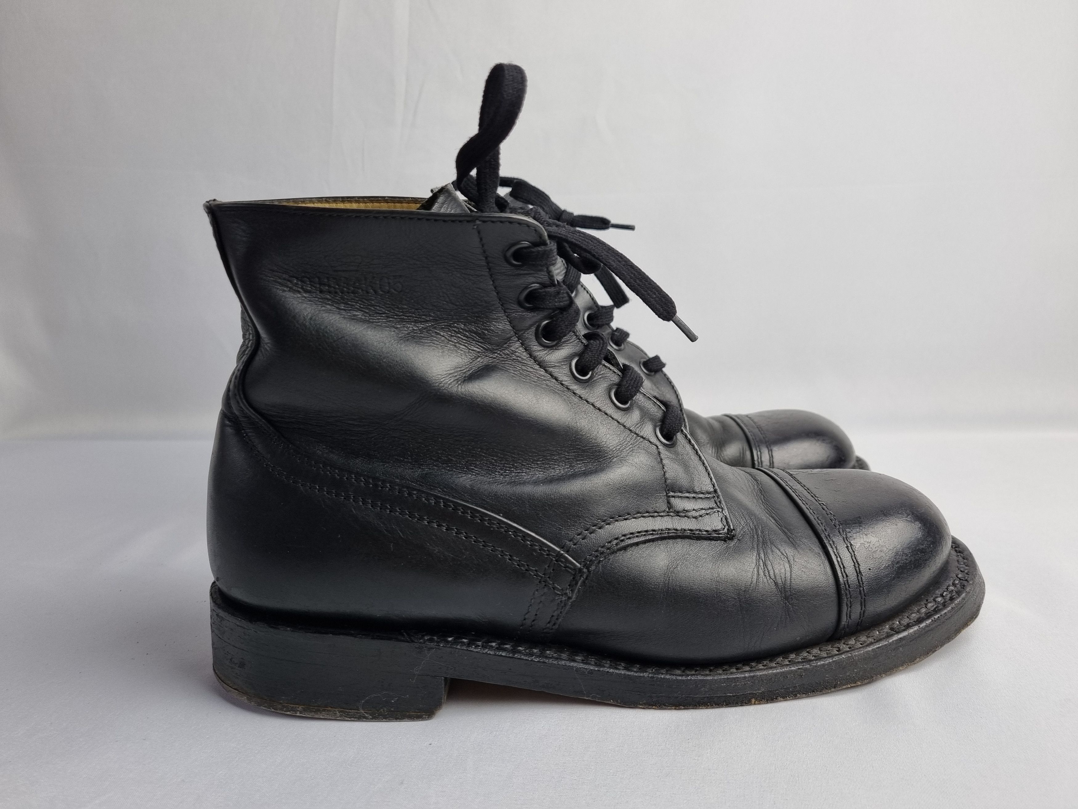 Vintage Danish Army Military Boots 20 HMAK 05 GUIDI style Size US 8 / EU 41 - 9 Thumbnail