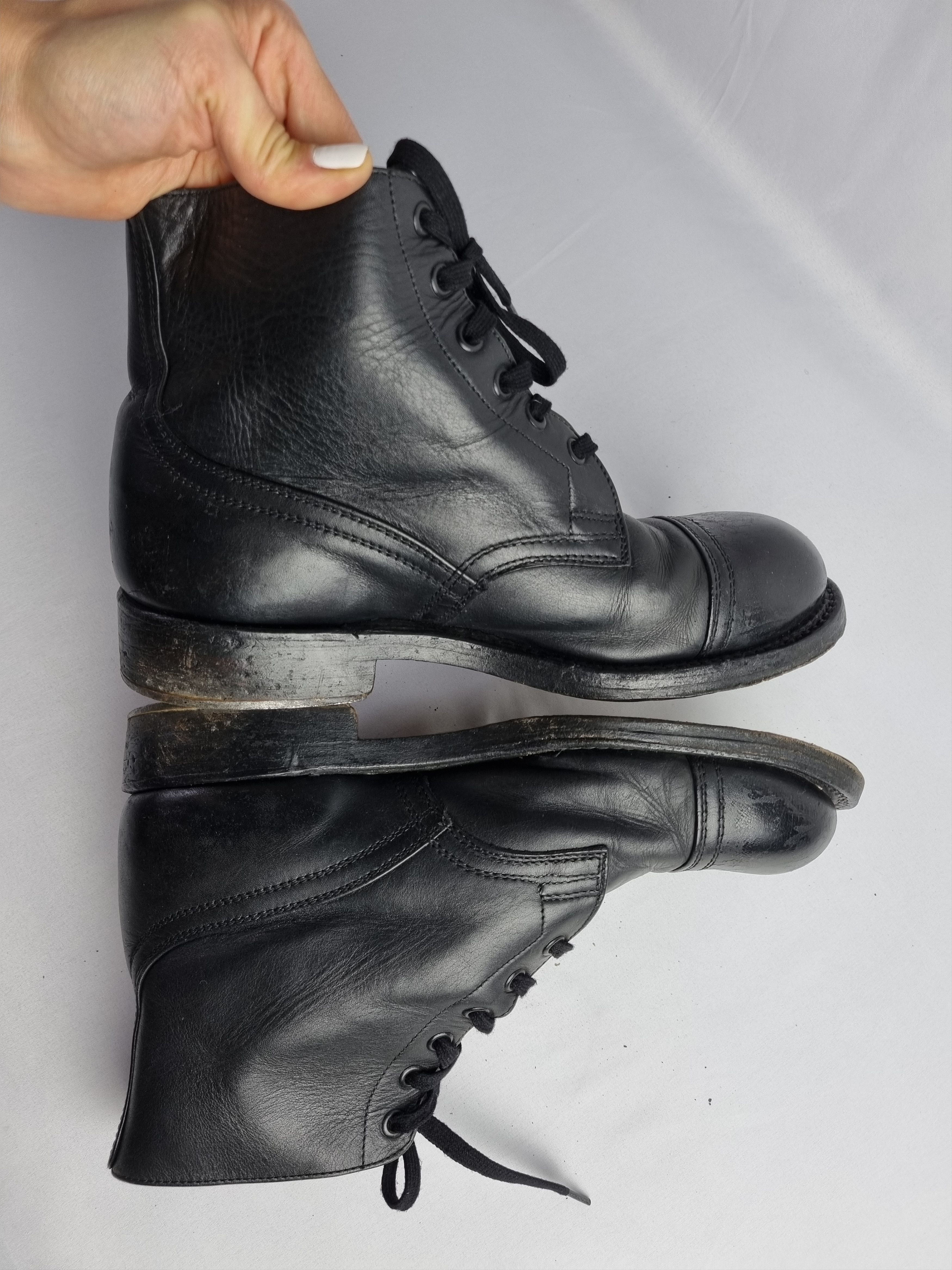 Vintage Danish Army Military Boots 20 HMAK 05 GUIDI style Size US 8 / EU 41 - 8 Thumbnail