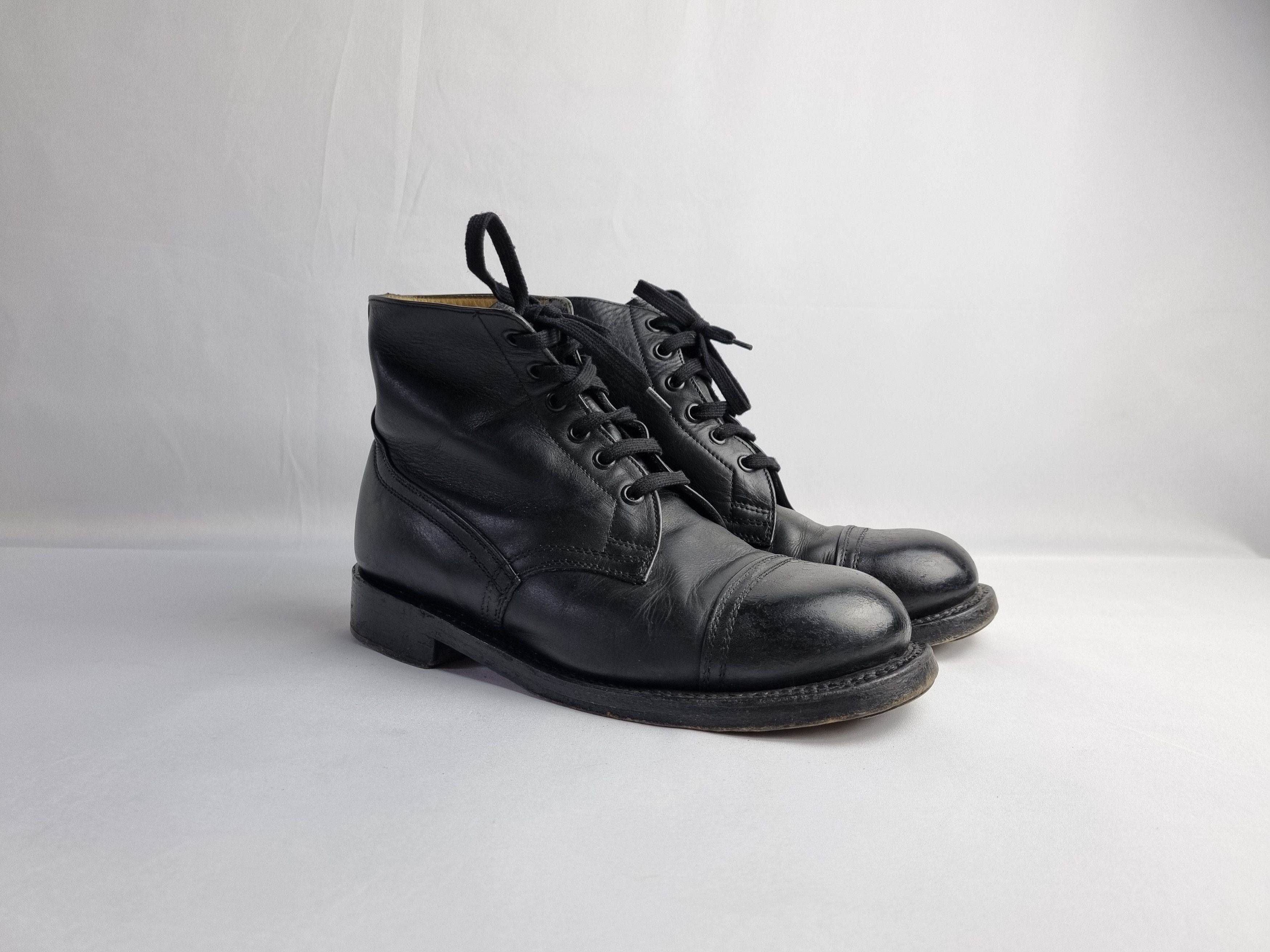 Vintage Danish Army Military Boots 20 HMAK 05 GUIDI style Size US 8 / EU 41 - 2 Thumbnail