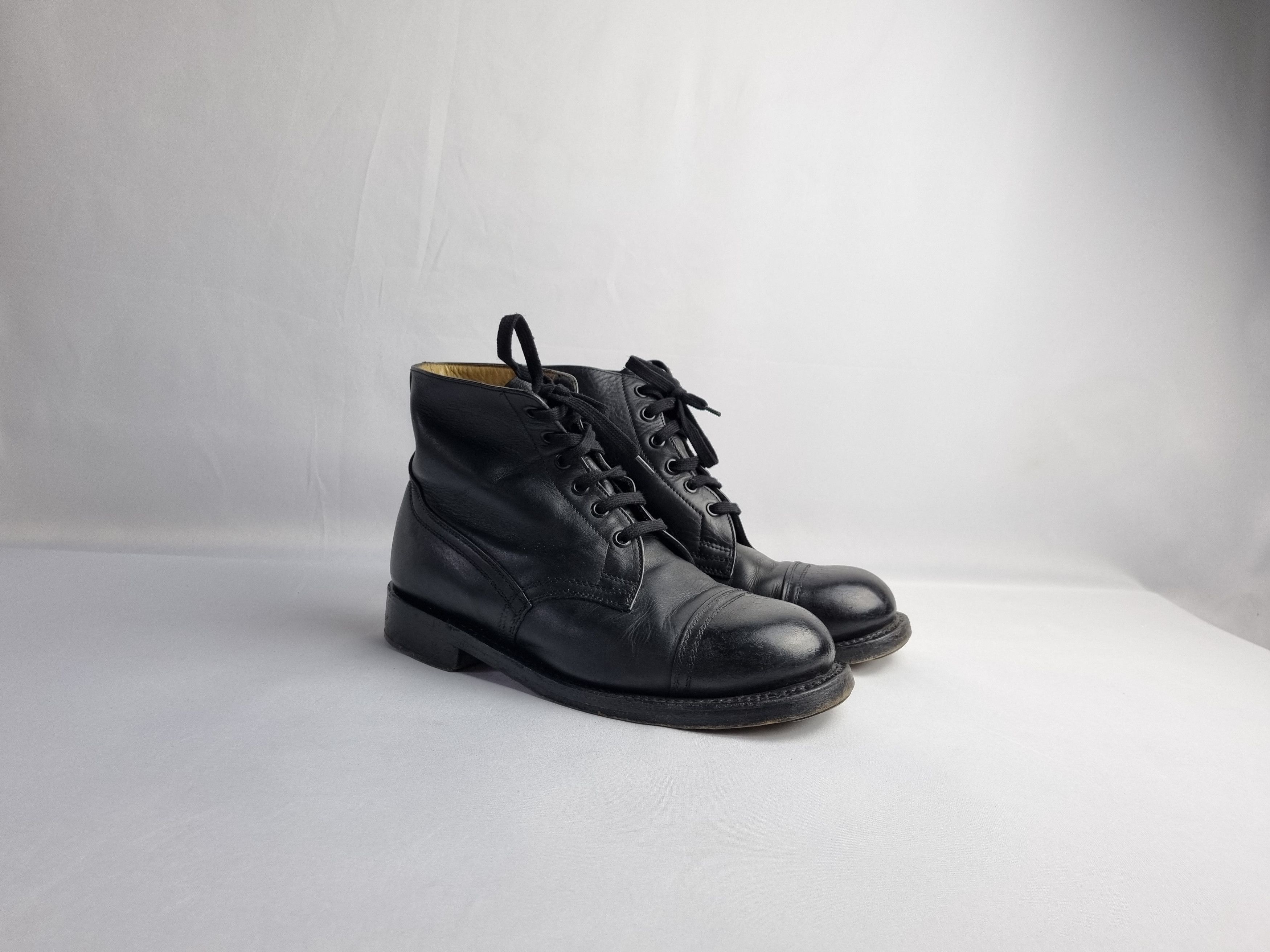 Vintage Danish Army Military Boots 20 HMAK 05 GUIDI style Size US 8 / EU 41 - 4 Thumbnail